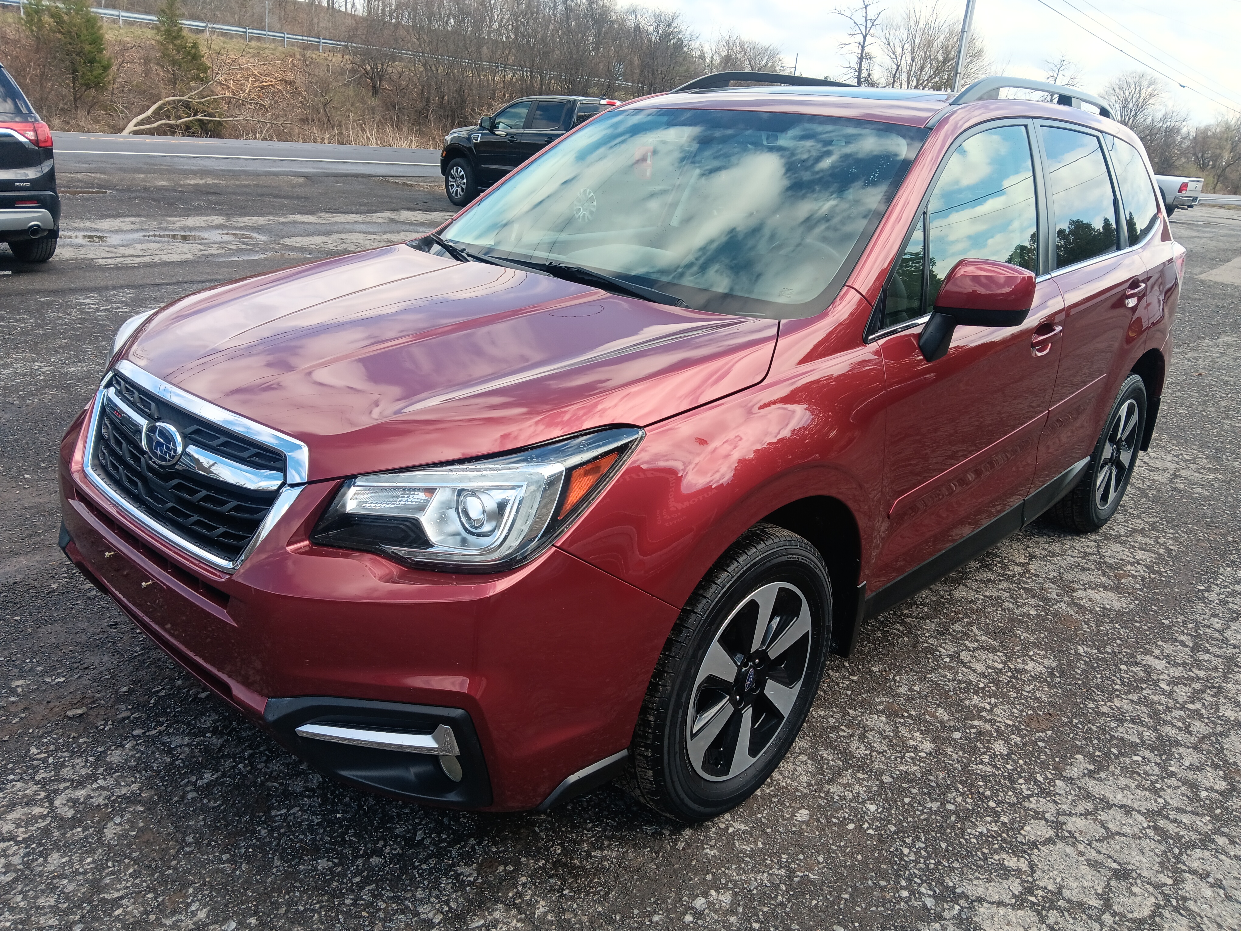 Red 2018 Subaru Forester SUV / Crossover All-Wheel Drive Automatic