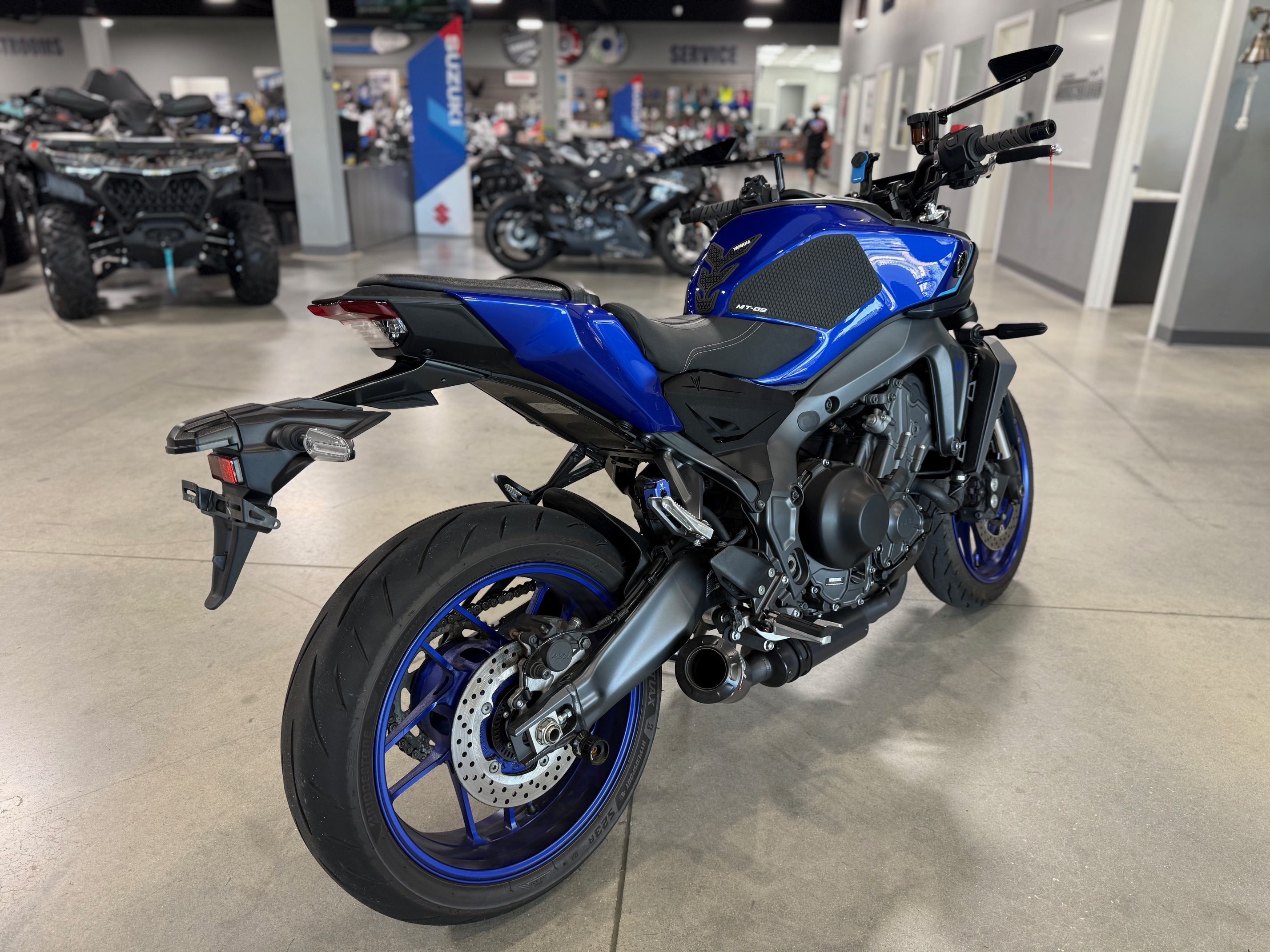 2024 Blue Yamaha MT-09