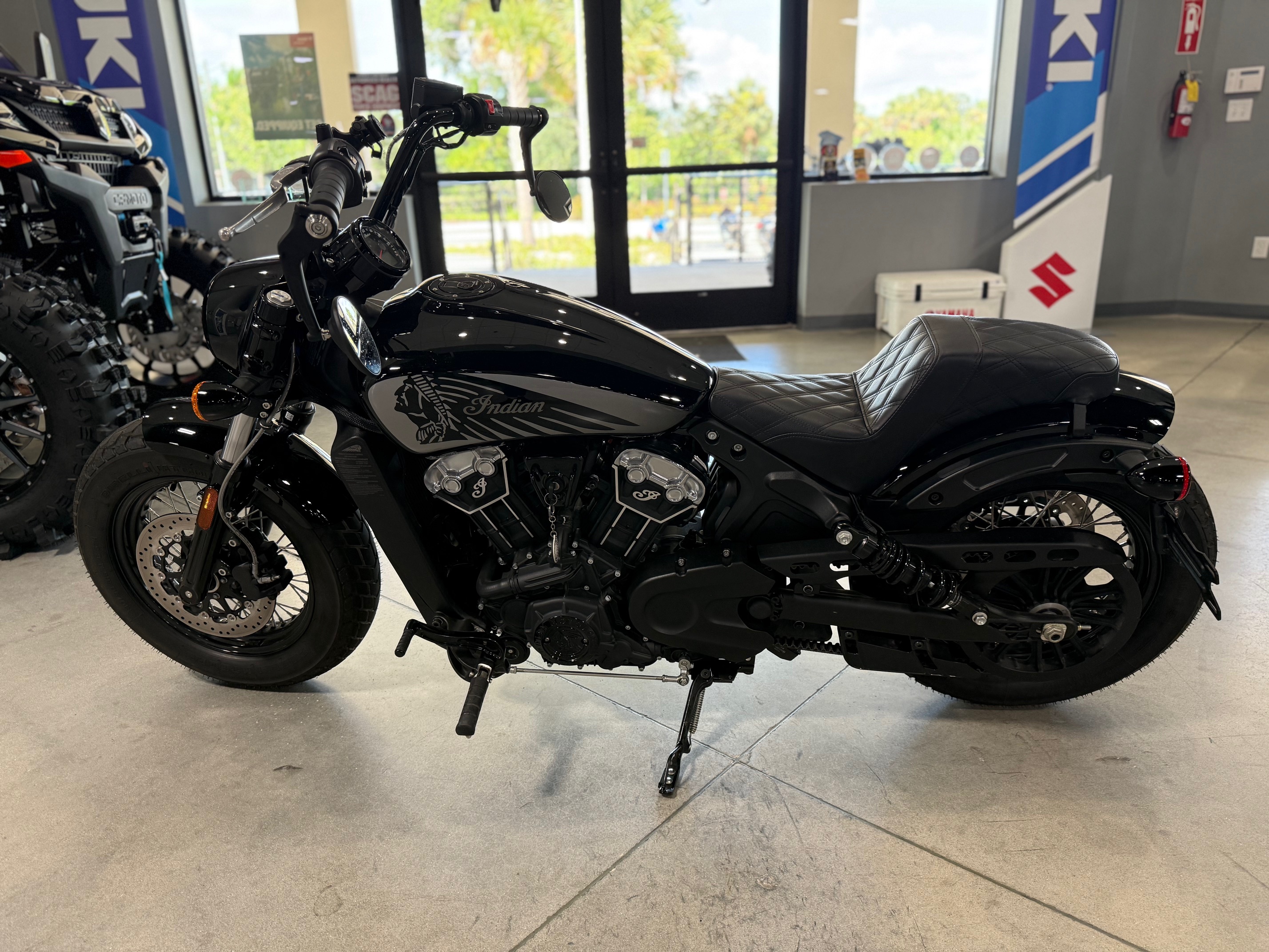 2023 Black Indian Scout Bobber Twenty