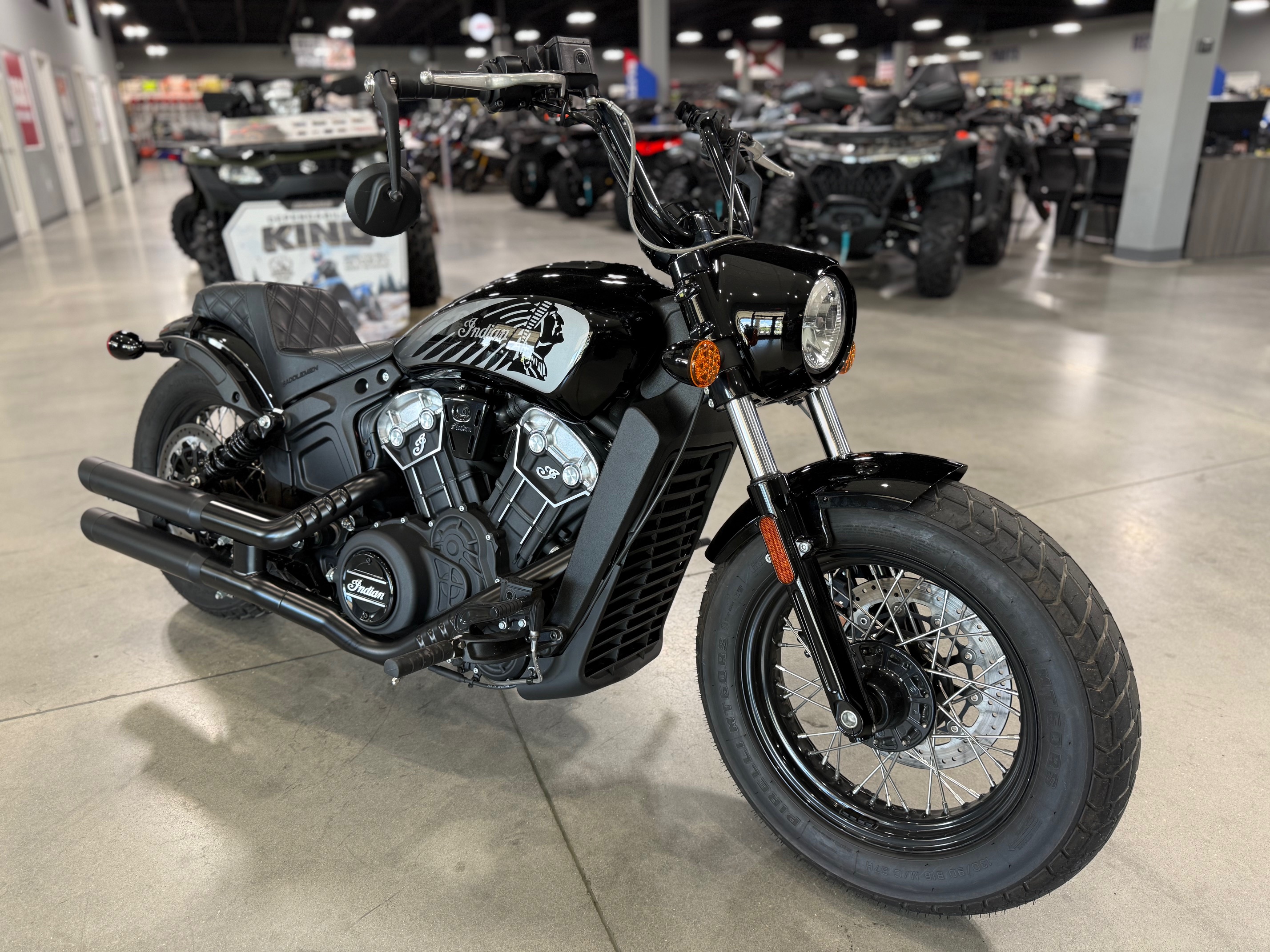 2023 Black Indian Scout Bobber Twenty
