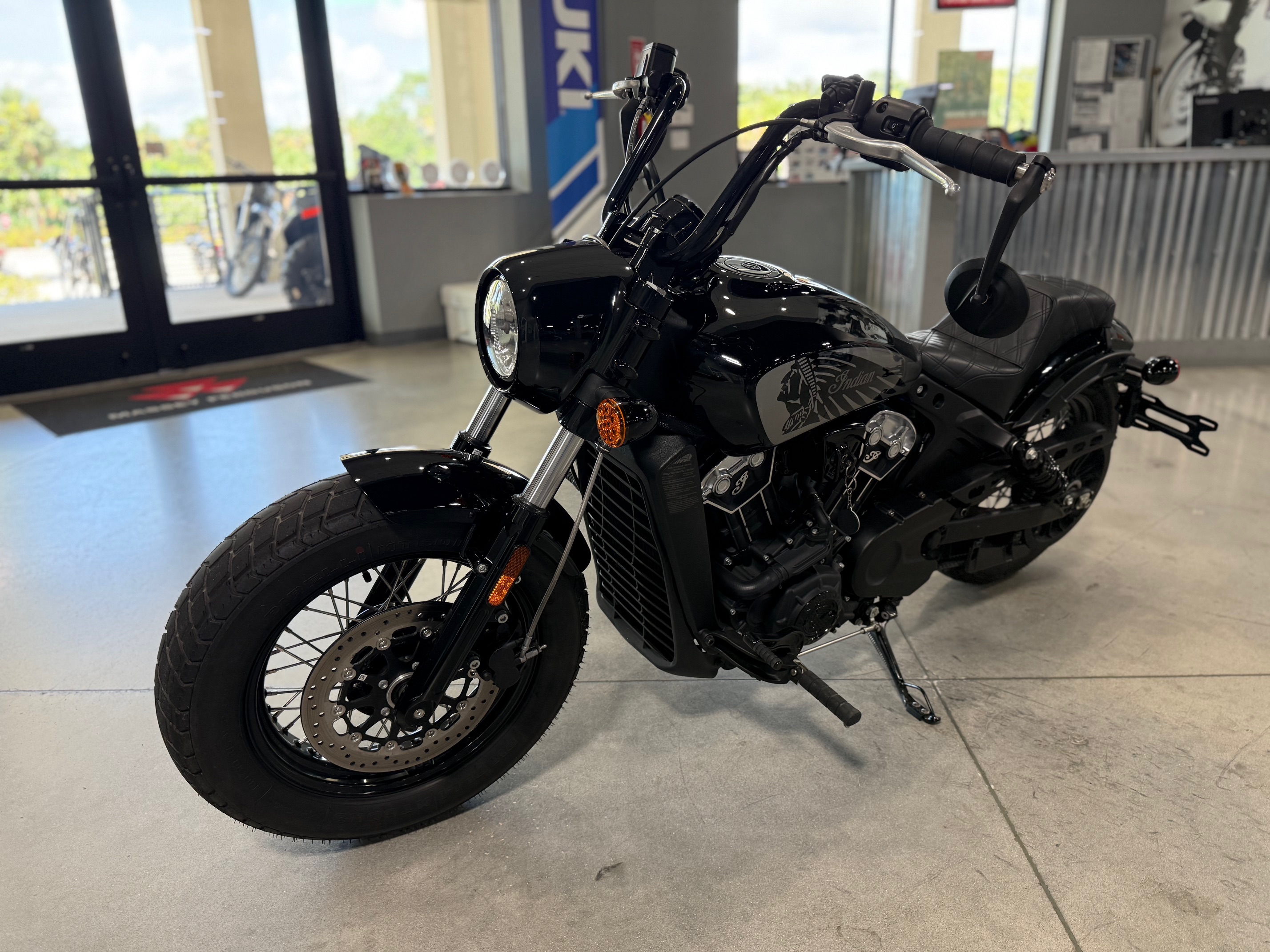 2023 Black Indian Scout Bobber Twenty
