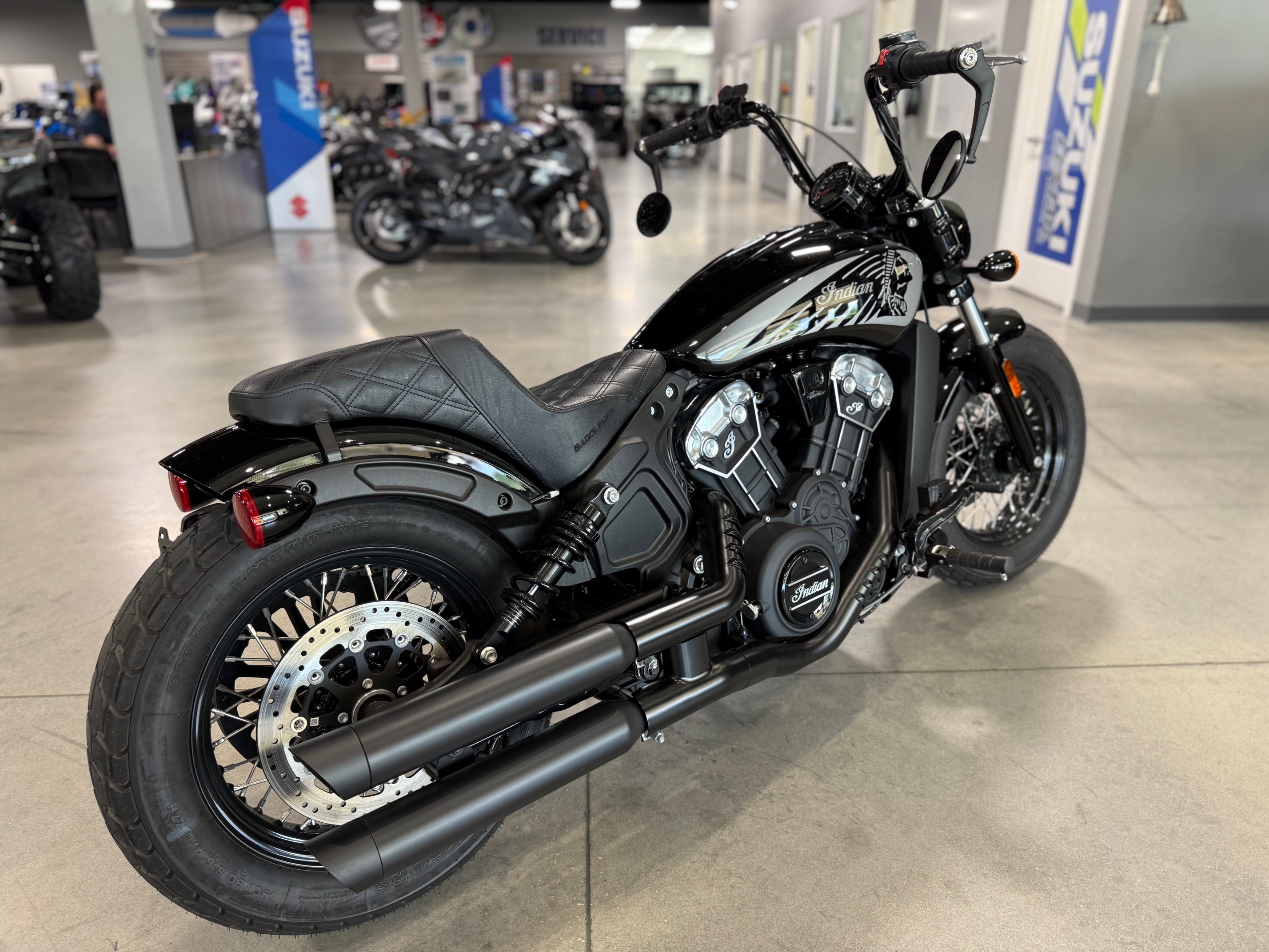 2023 Black Indian Scout Bobber Twenty