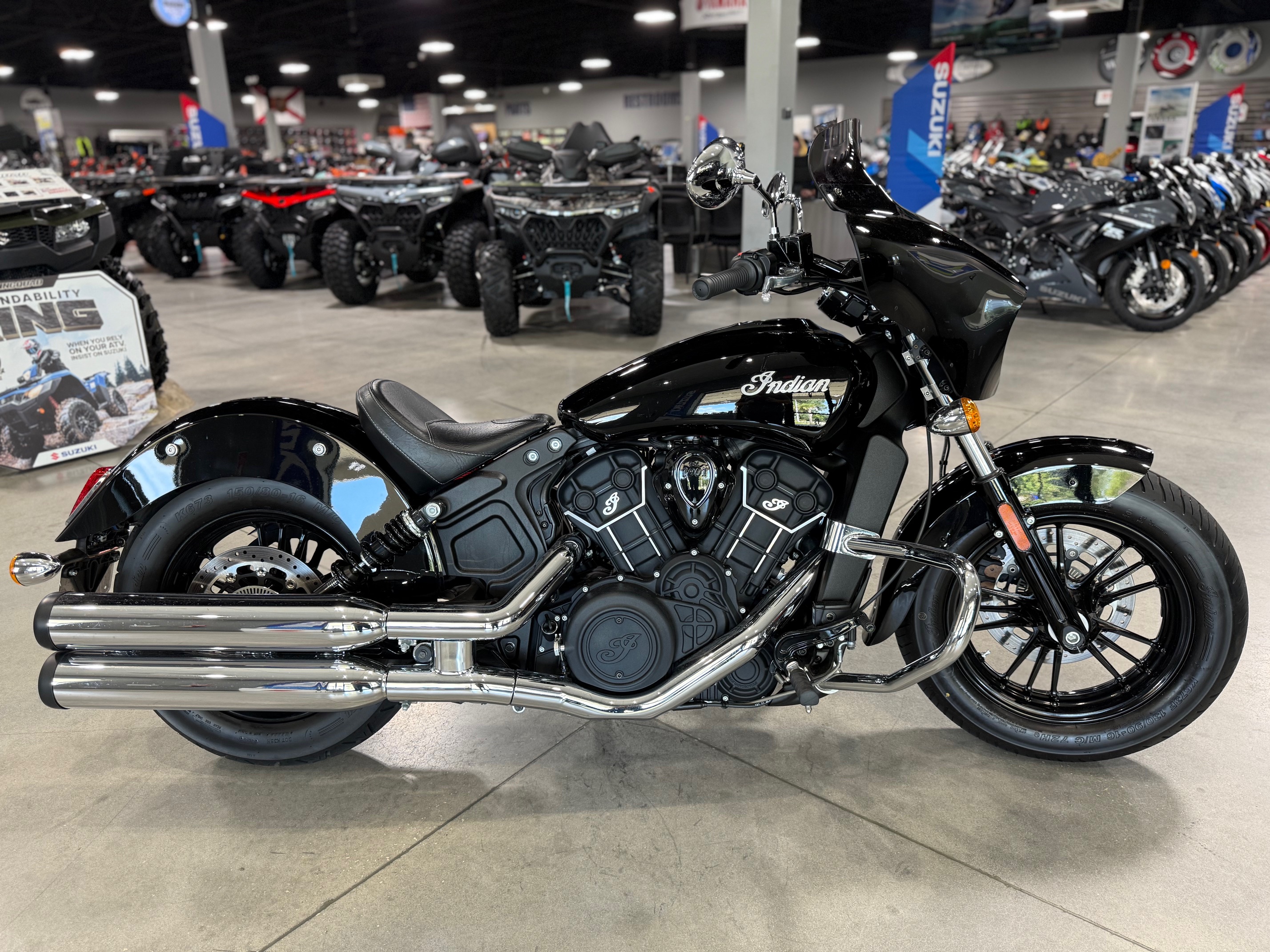 2021 Black Indian Scout Sixty ABS
