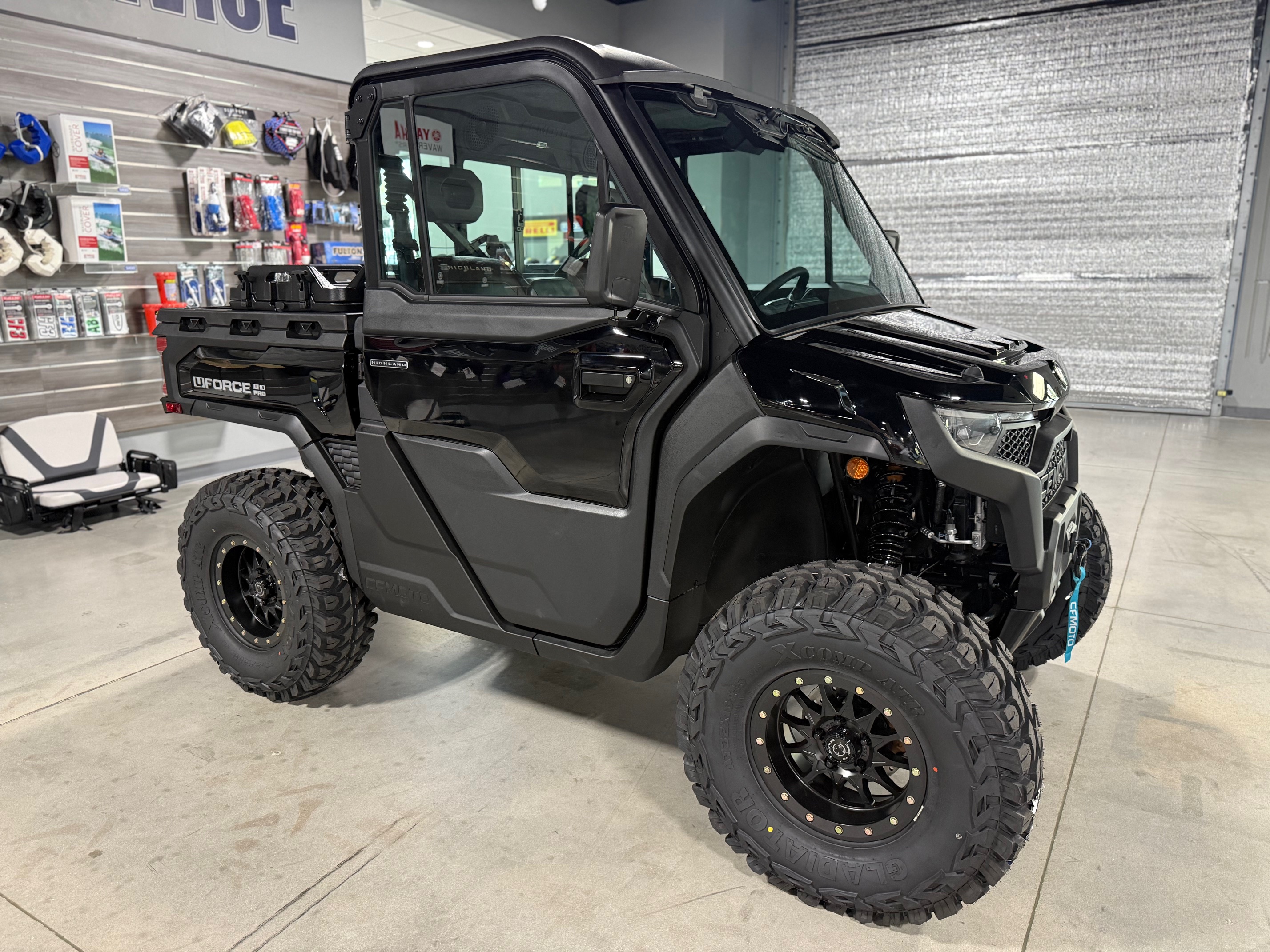 2025 Black CFMoto Uforce U10 PRO Highland