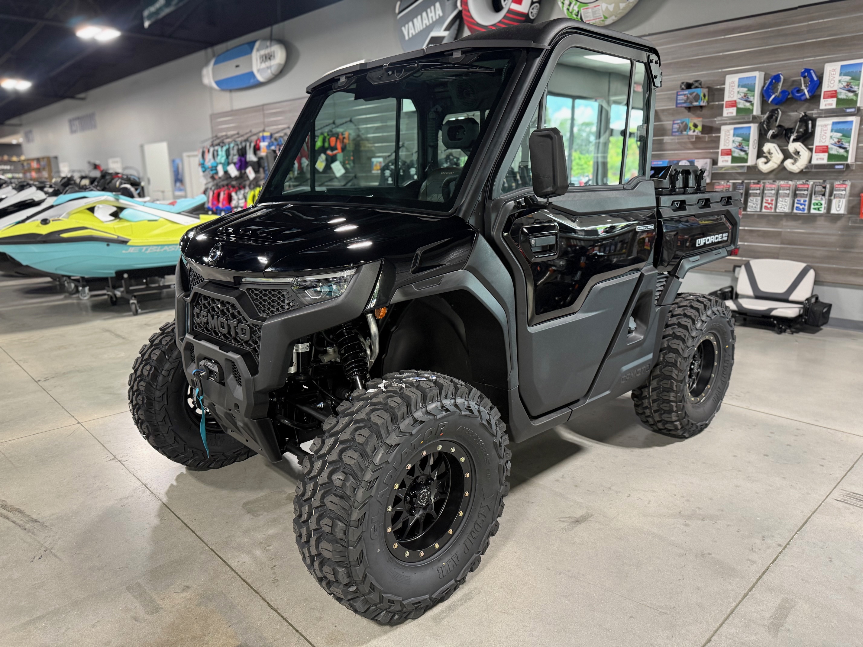 2025 Black CFMoto Uforce U10 PRO Highland