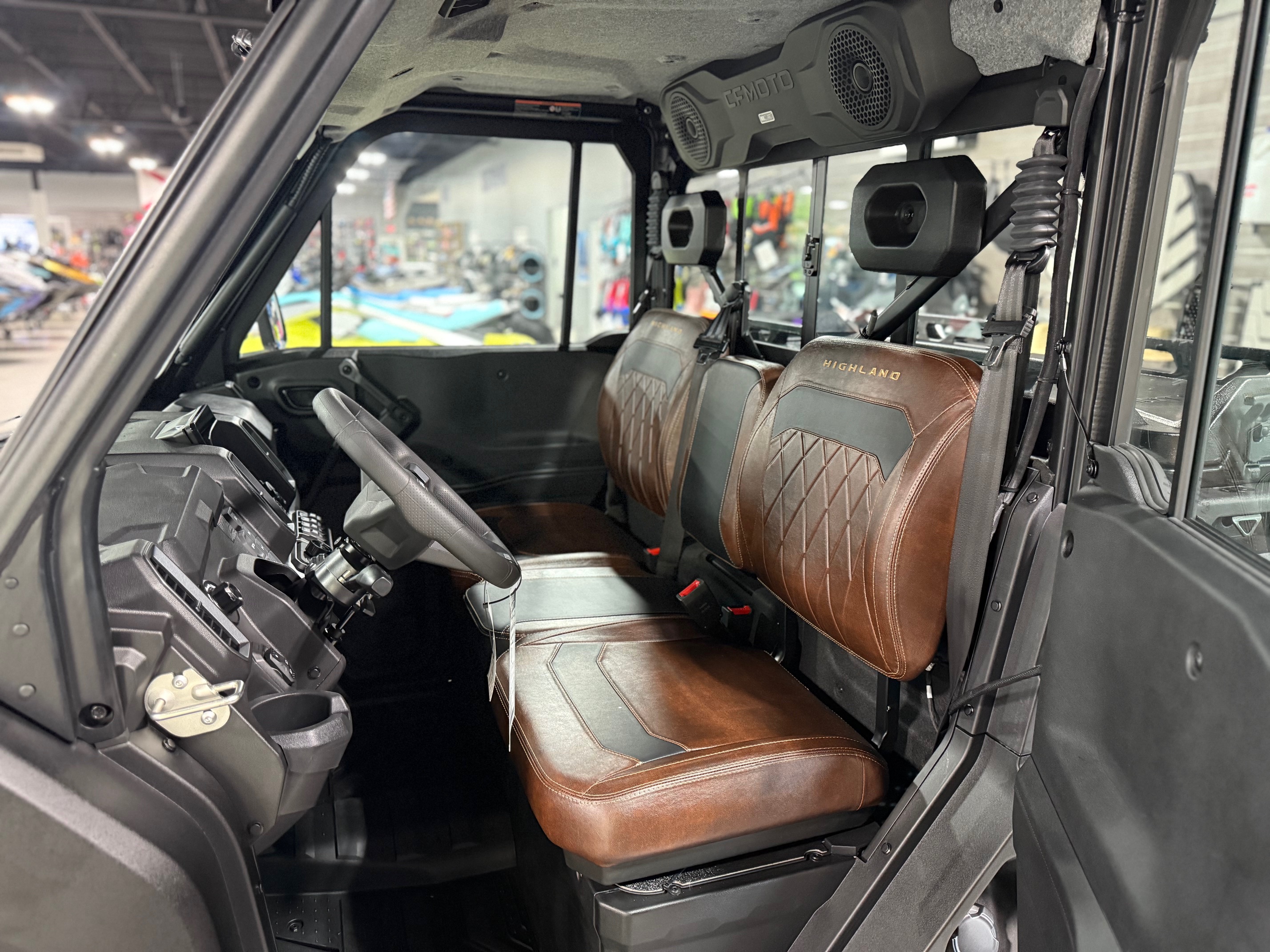 2025 Black CFMoto Uforce U10 PRO Highland