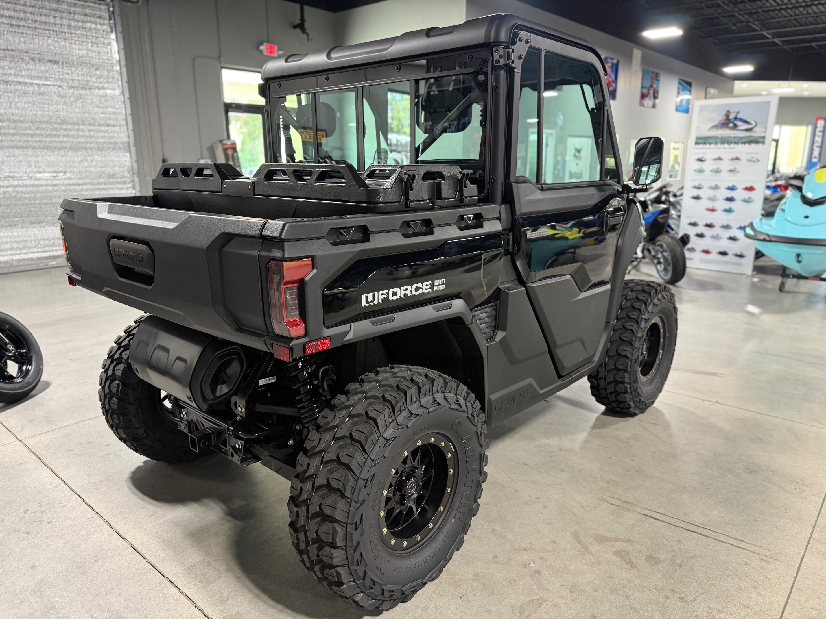 2025 Black CFMoto Uforce U10 PRO Highland