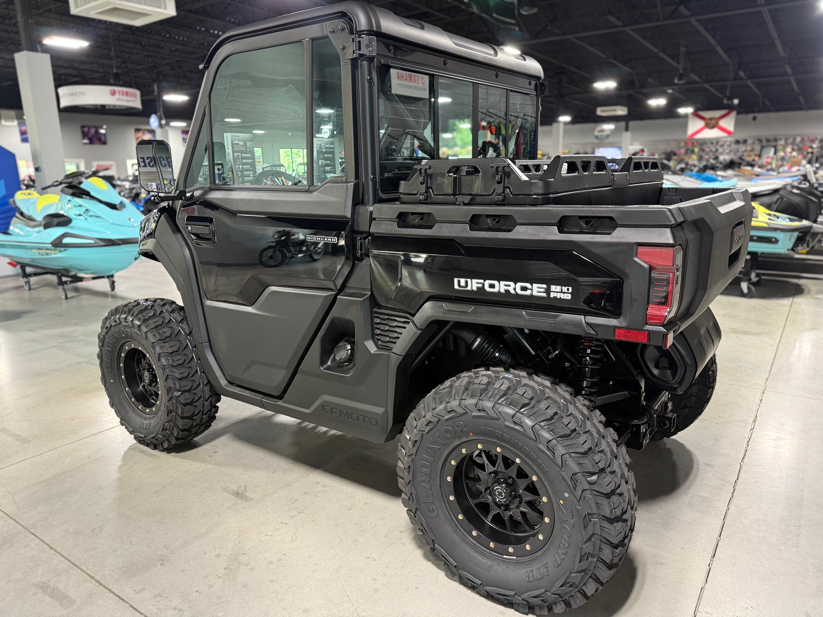 2025 Black CFMoto Uforce U10 PRO Highland