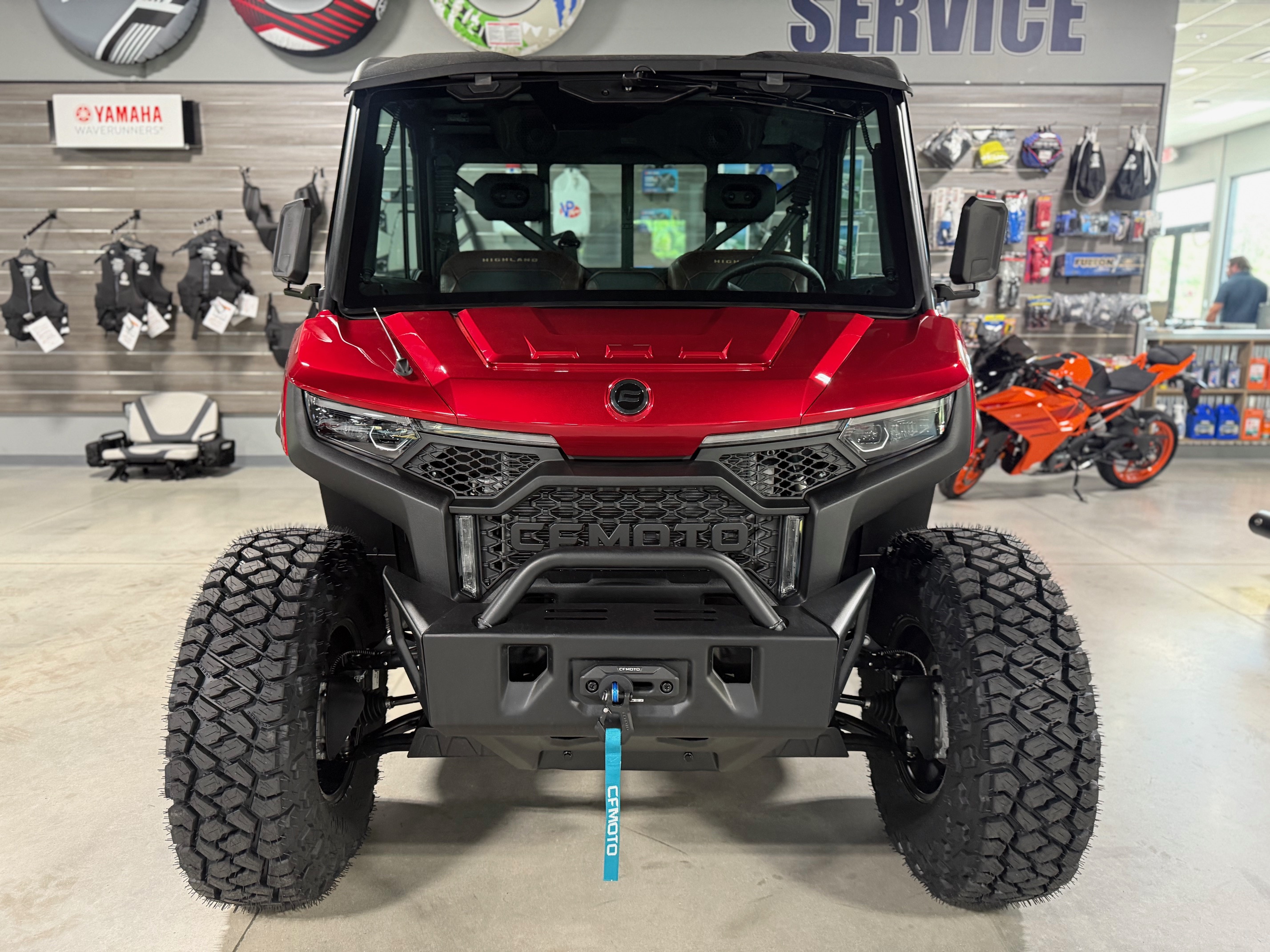 2025 Red CFMoto Uforce U10 PRO Highland