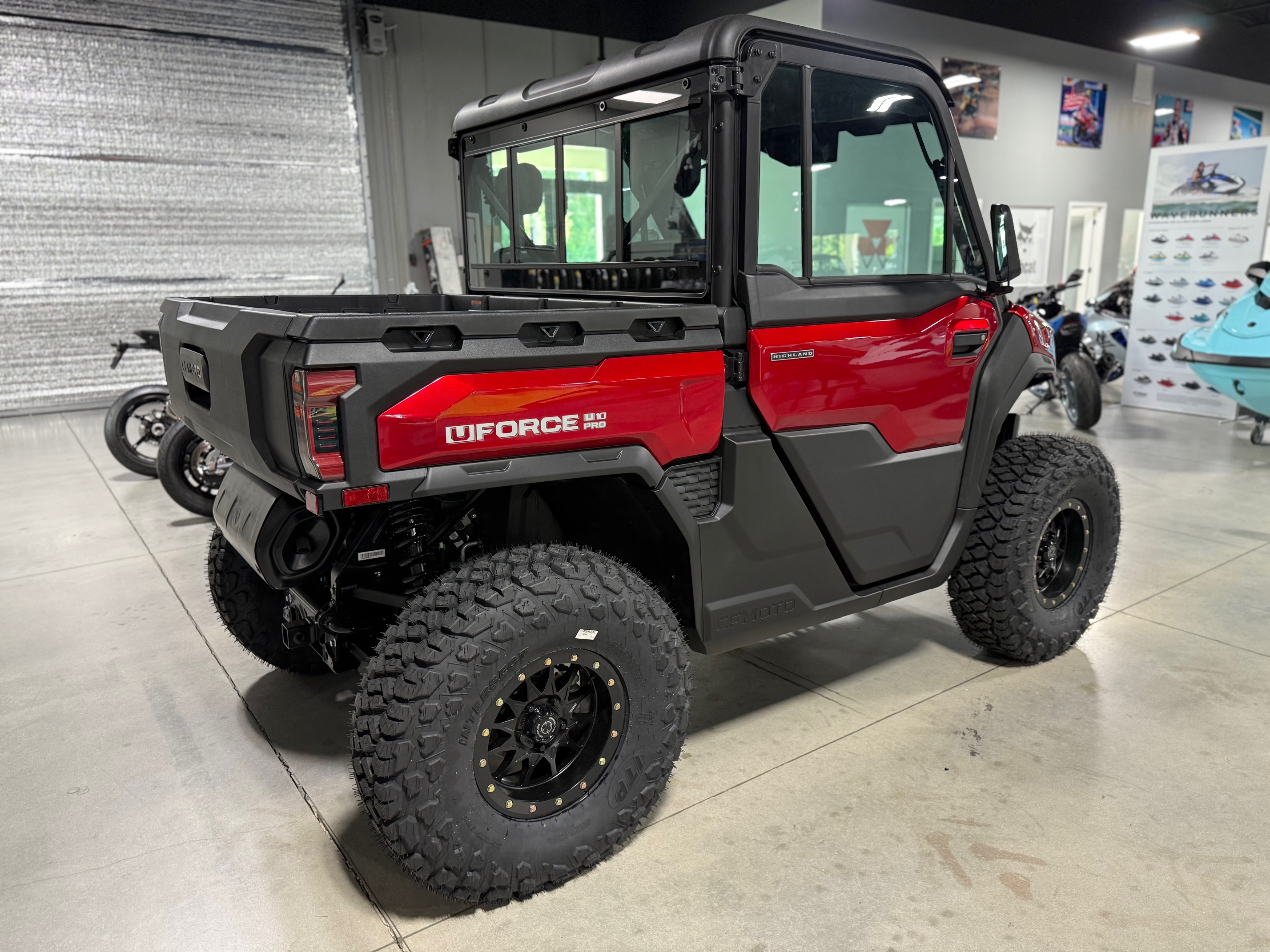 2025 Red CFMoto Uforce U10 PRO Highland