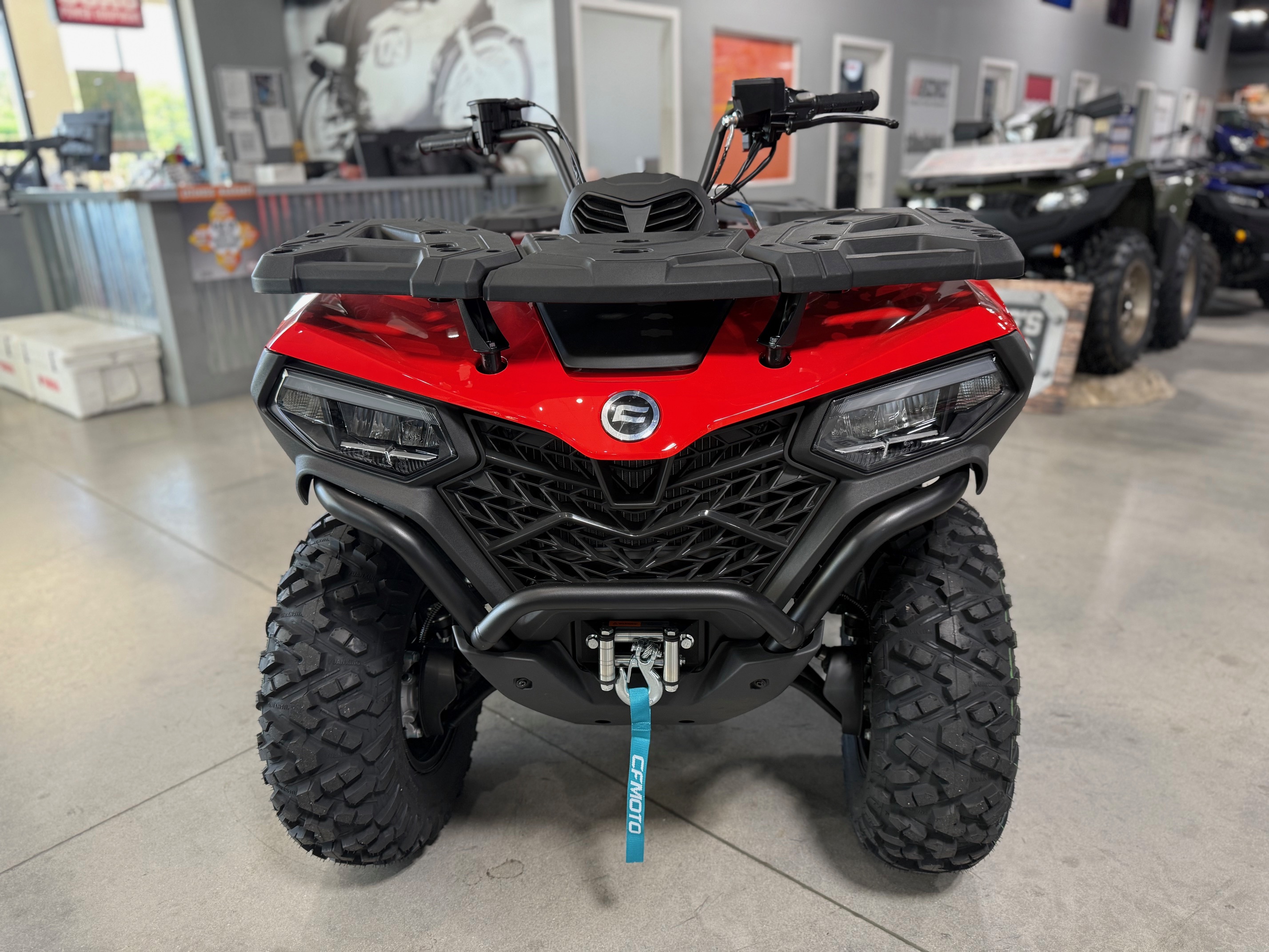 2025 RED CFMoto CFORCE 500
