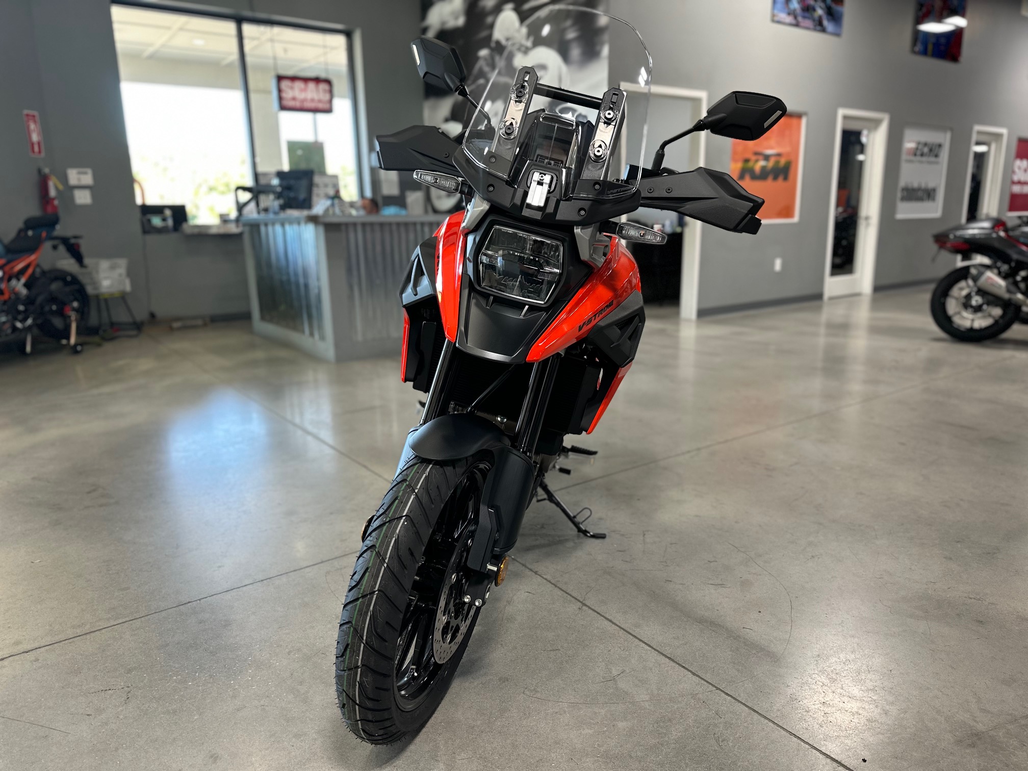 2024 Orange Suzuki V-Strom 1050