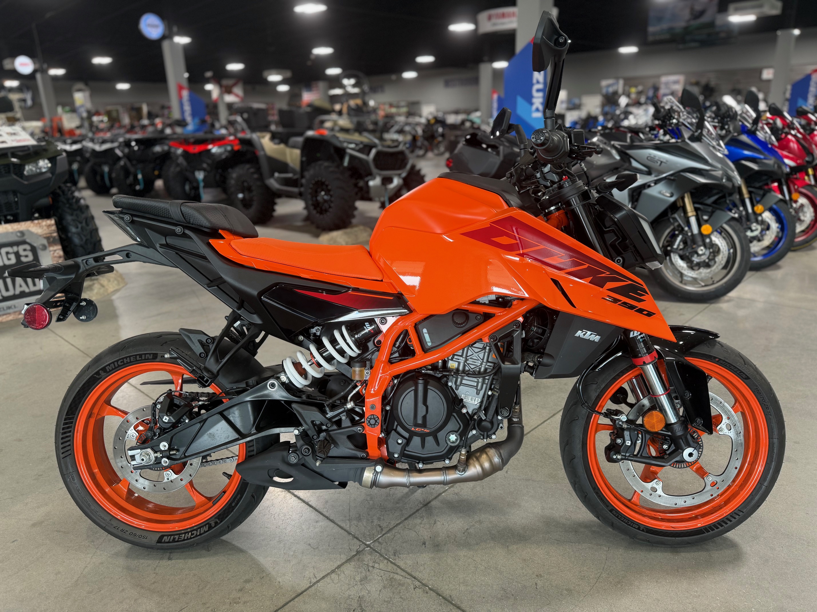 2024 Orange KTM 390 Duke