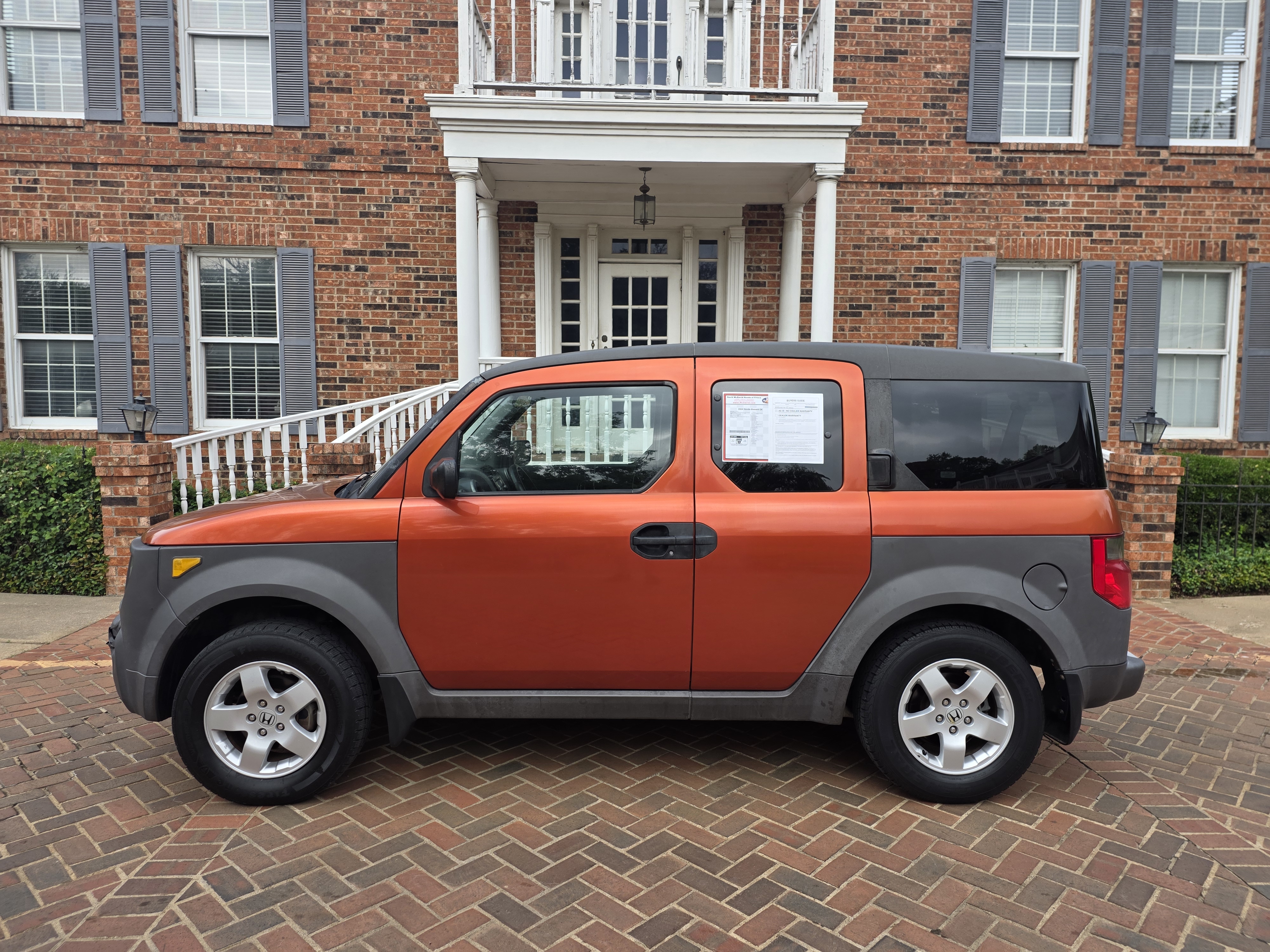 Orange 2004 Honda Element EX SUV / Crossover Front-Wheel Drive 4-Speed Automatic Overdrive