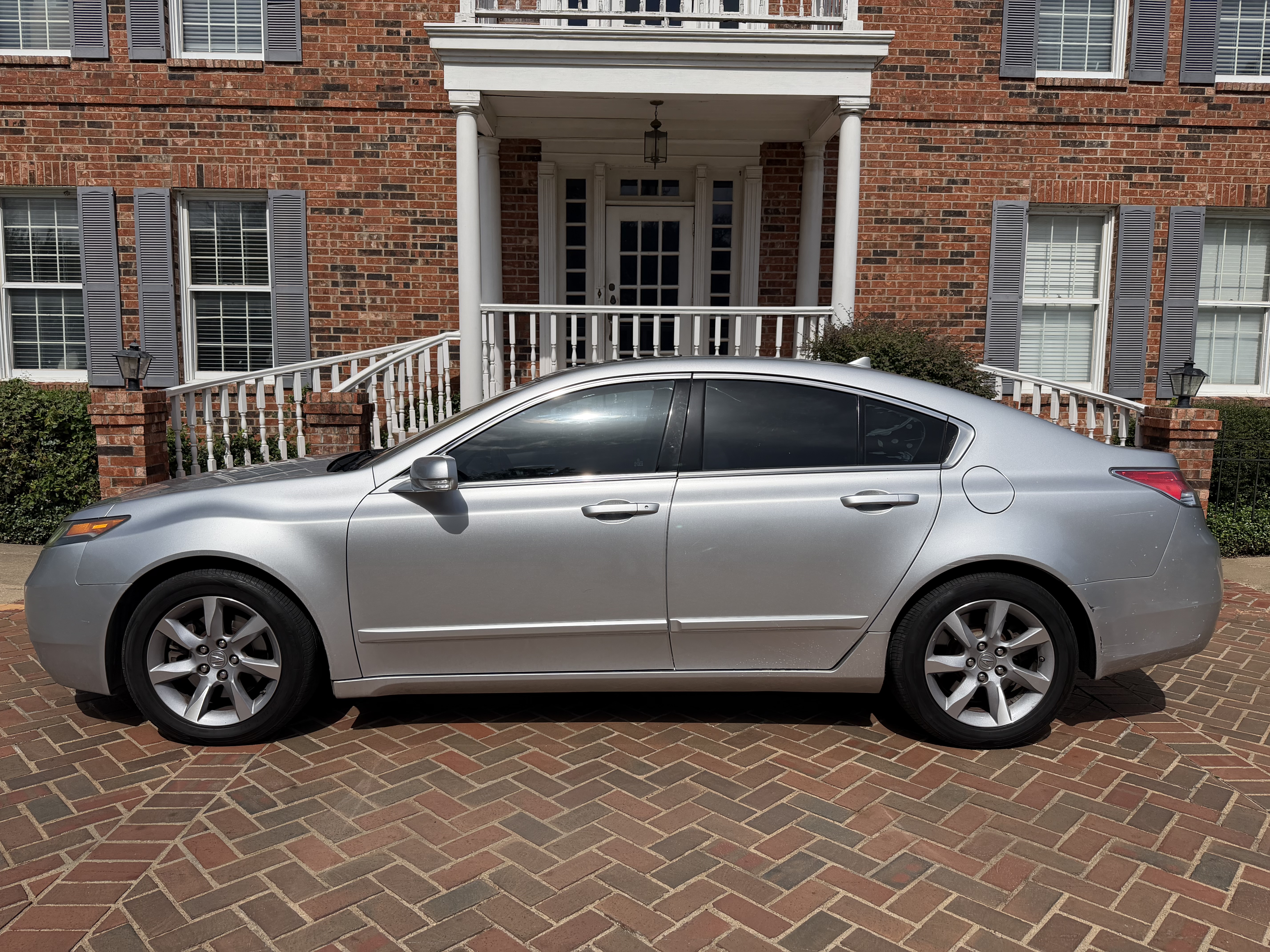 Silver 2012 Acura TL Sedan Front-Wheel Drive