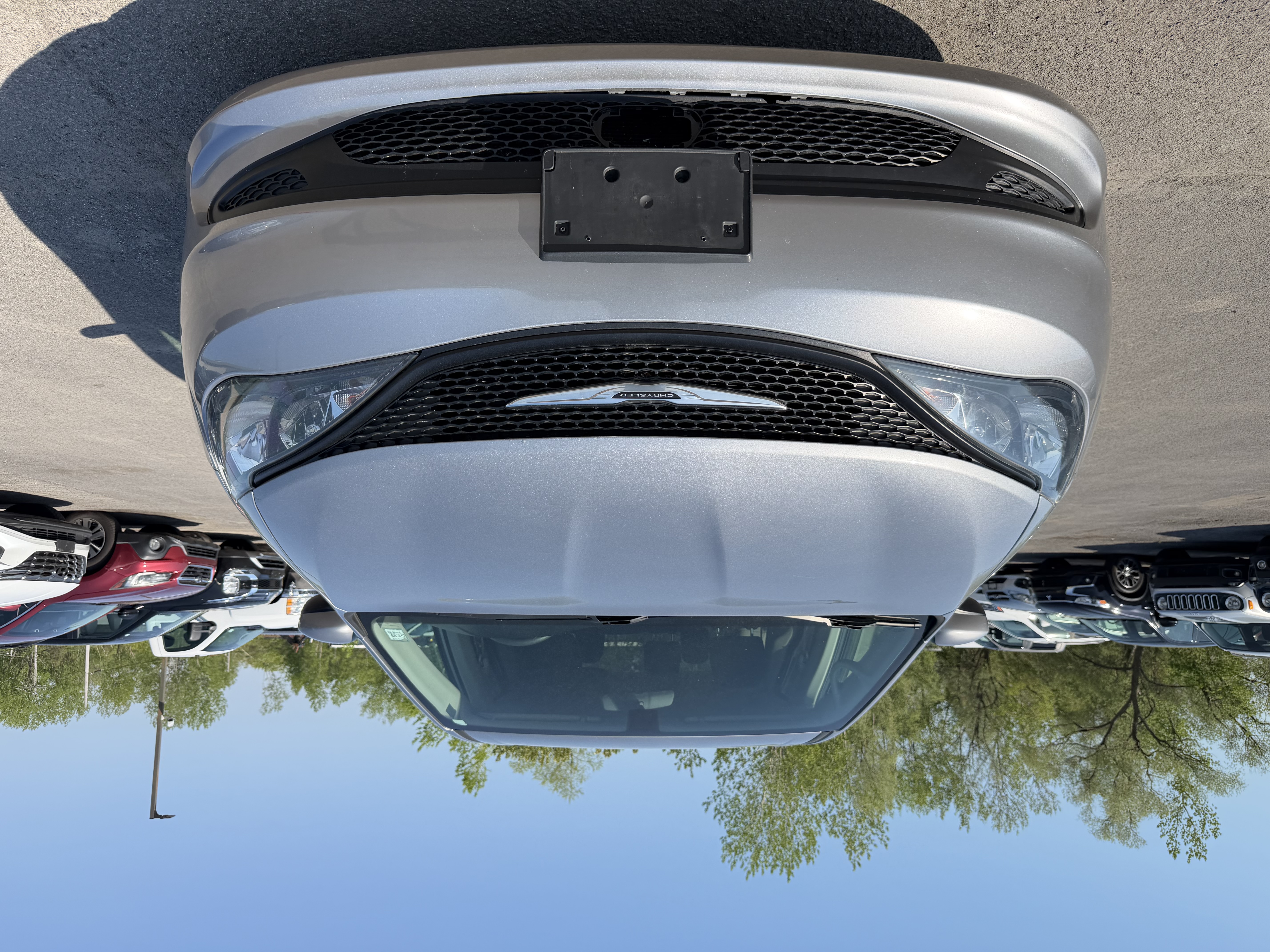 Gray 2021 Chrysler Voyager L FWD Minivan Front-Wheel Drive