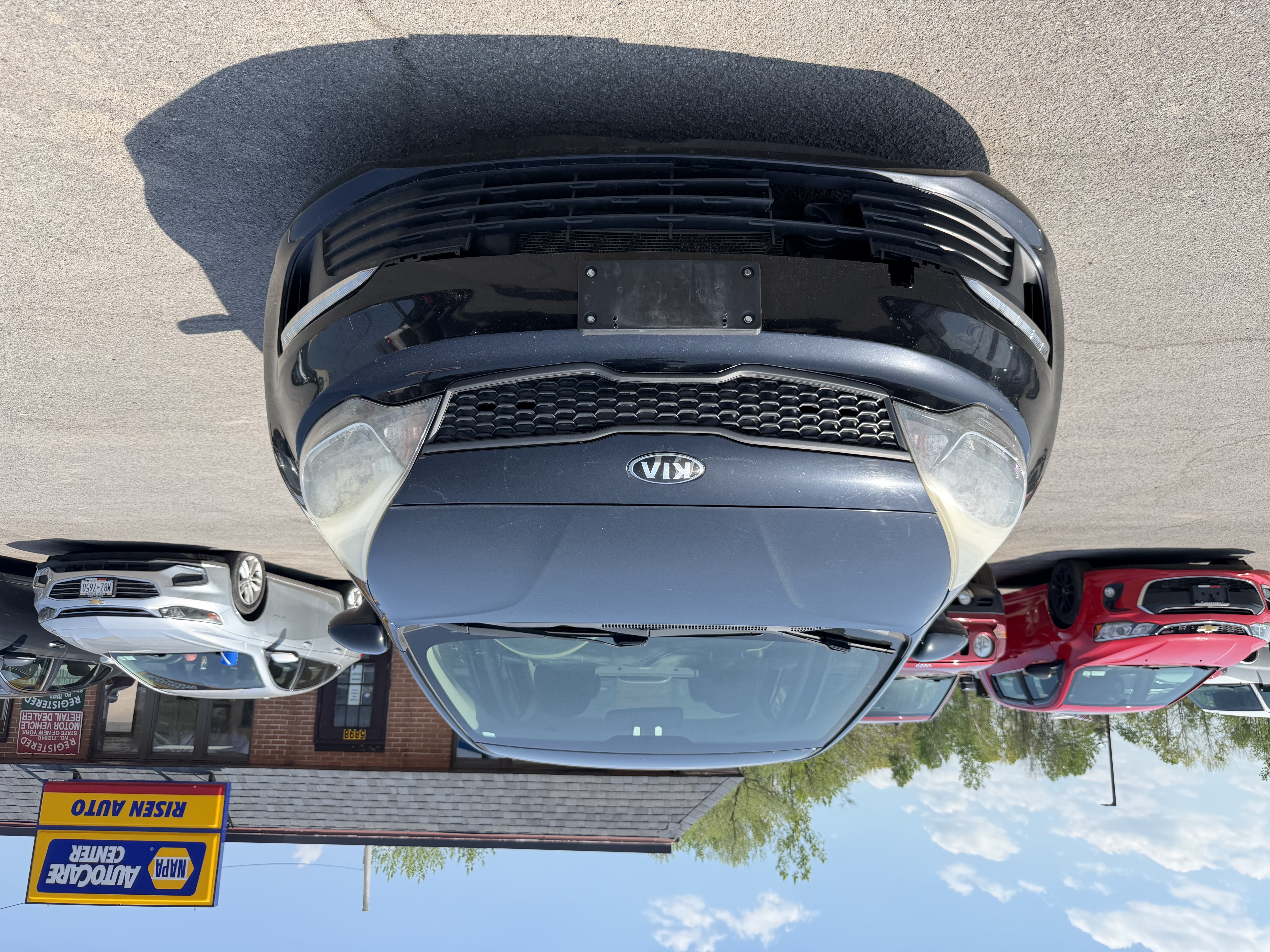 Black 2016 Kia Rio LX Sedan Front-Wheel Drive