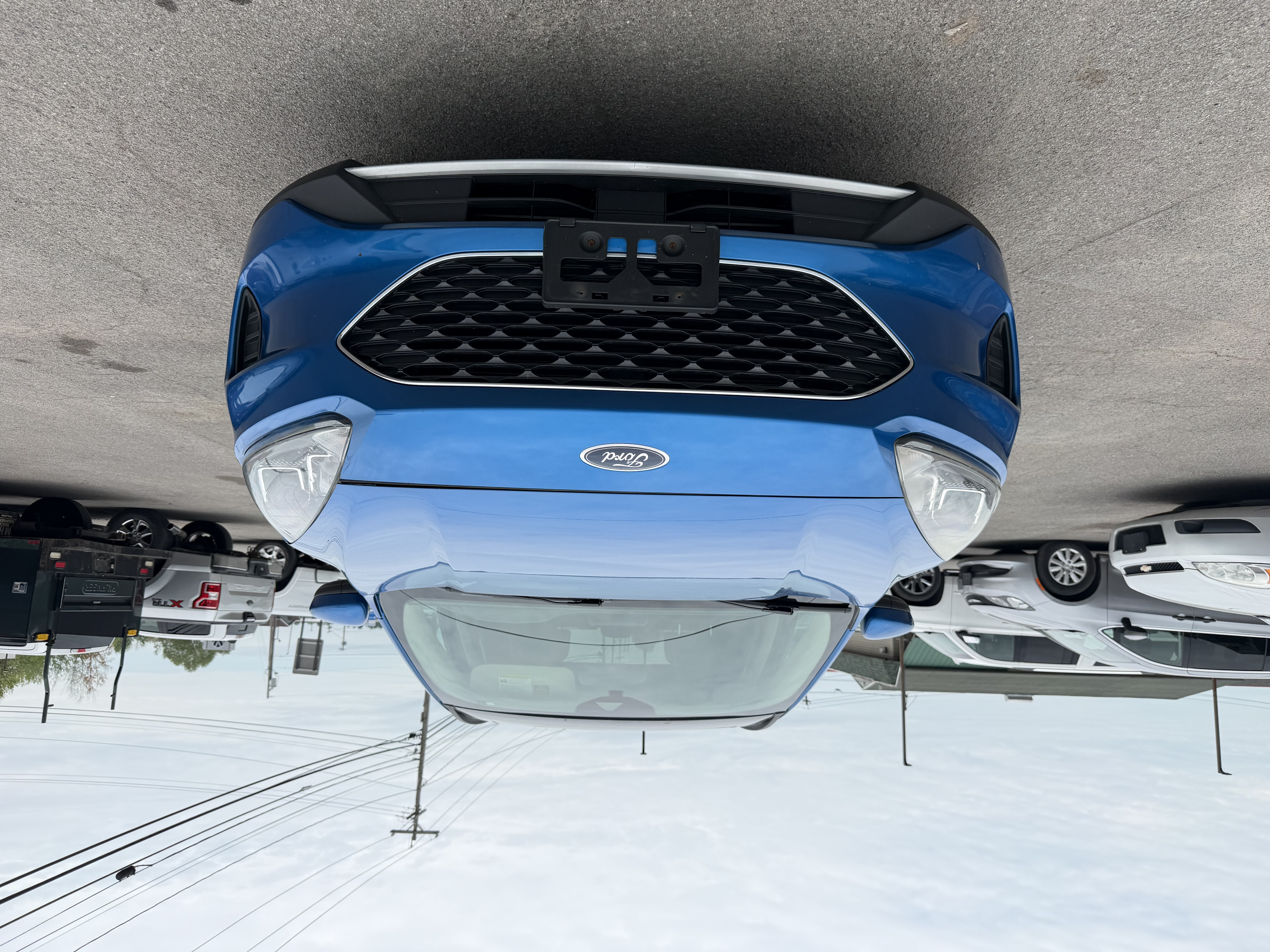 Blue 2020 Ford Escape SE AWD SUV / Crossover All-Wheel Drive