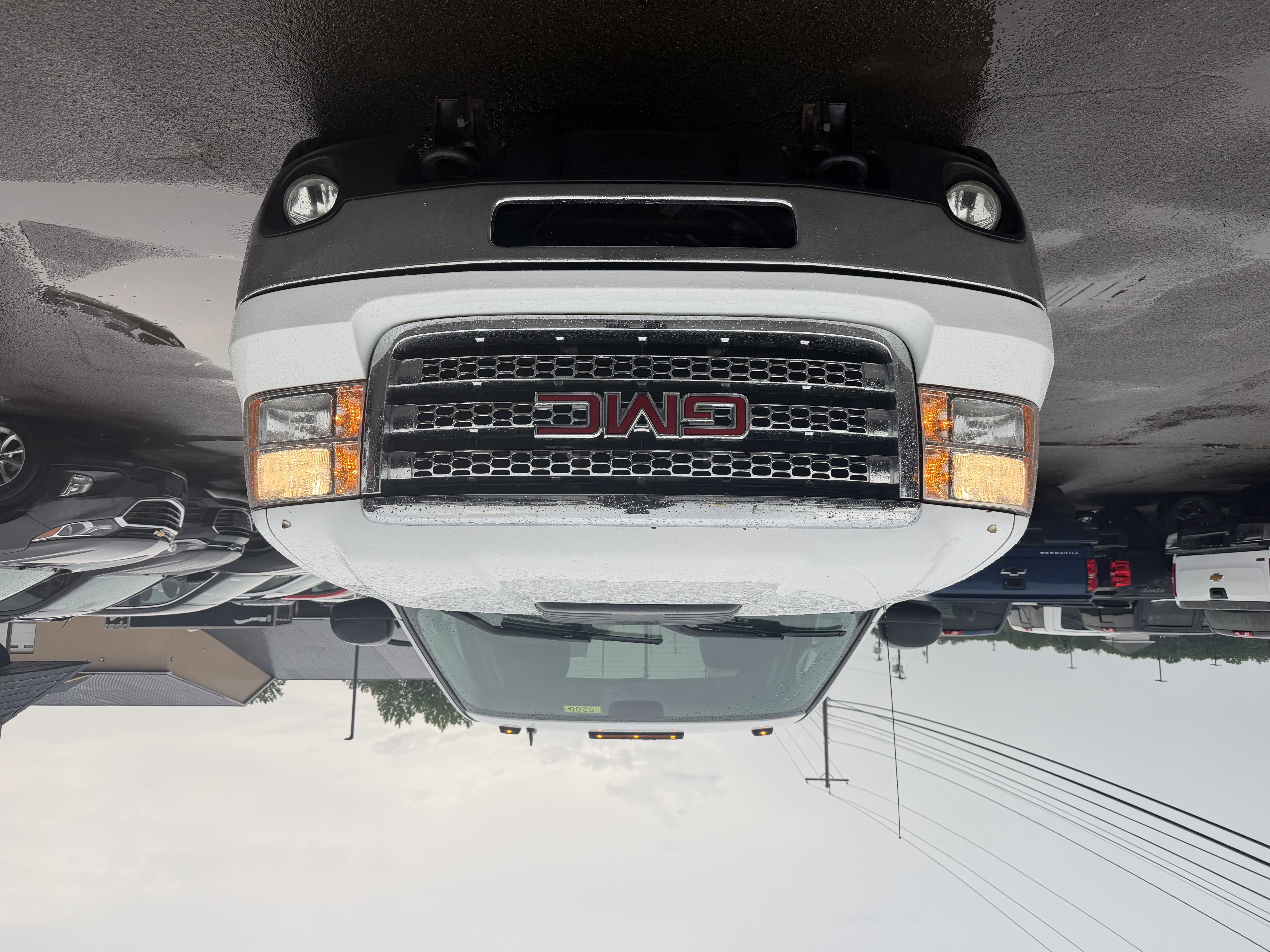 White 2014 GMC Sierra 2500HD SLT Crew Cab SB 4WD Pickup Truck Four-Wheel Drive