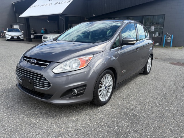 Gray 2014 Ford C-Max Energi SEL FWD Wagon Front-Wheel Drive Automatic