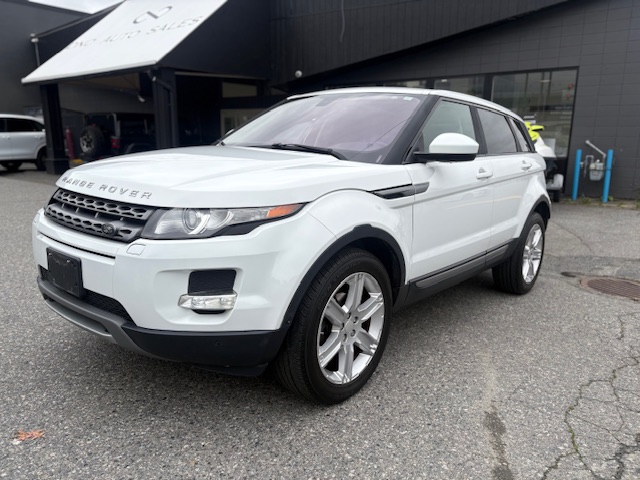 White 2014 Land Rover Range Rover Evoque SUV / Crossover All-Wheel Drive Automatic
