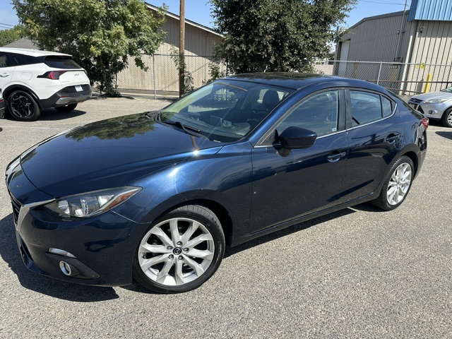 Deep Crystal Blue Mica 2015 Mazda MAZDA3 Sedan Front-Wheel Drive Automatic