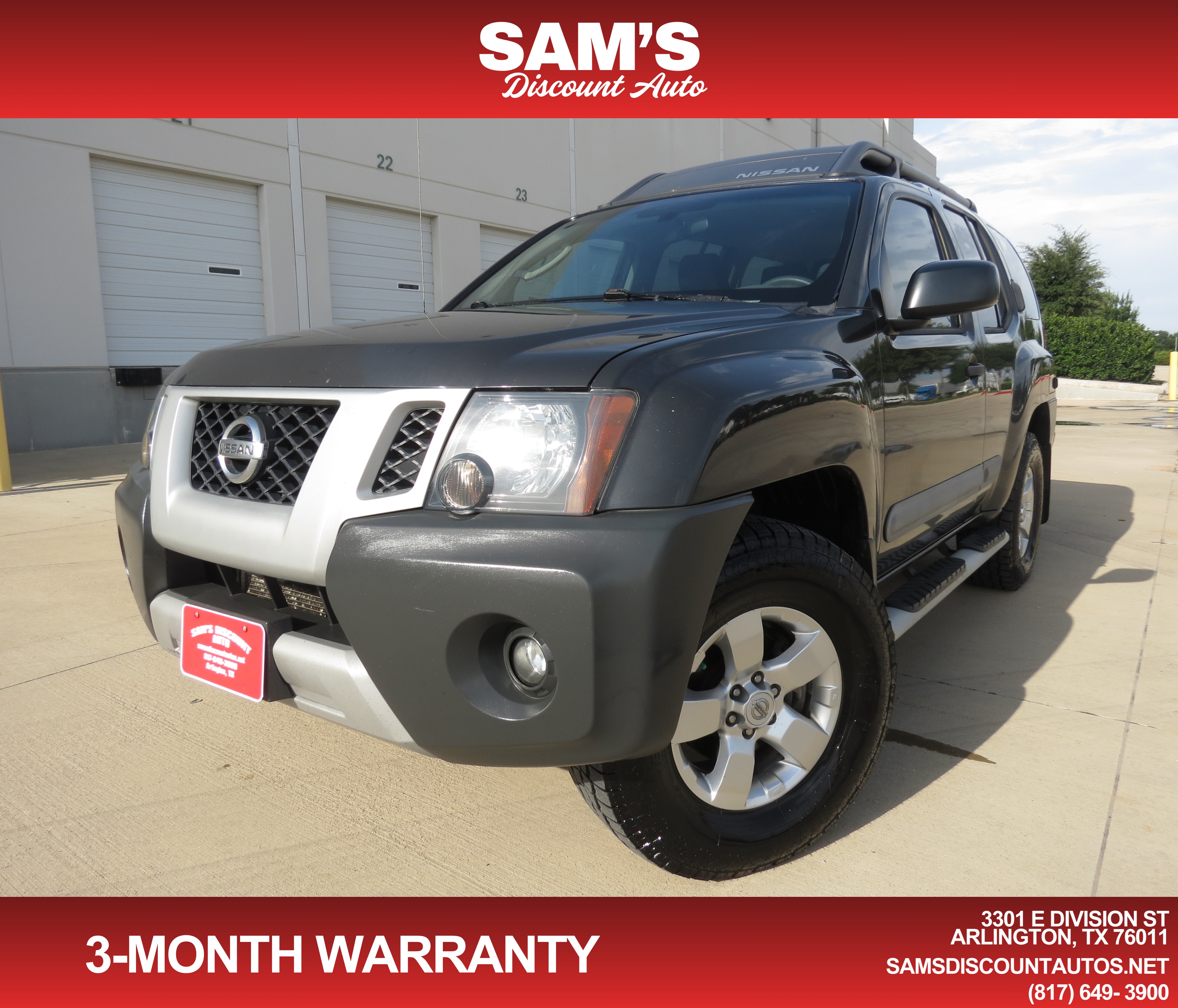 Black 2012 Nissan Xterra SUV / Crossover Automatic