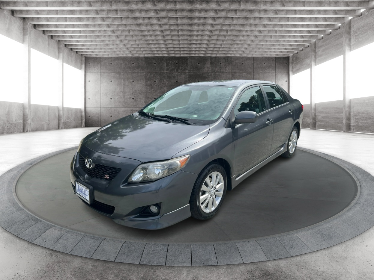 Gray 2010 Toyota Corolla Sedan Front-Wheel Drive Automatic