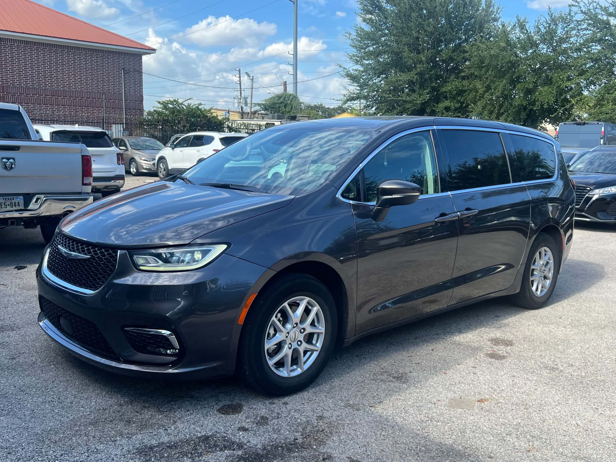 Gray 2023 Chrysler Pacifica Minivan Front-Wheel Drive