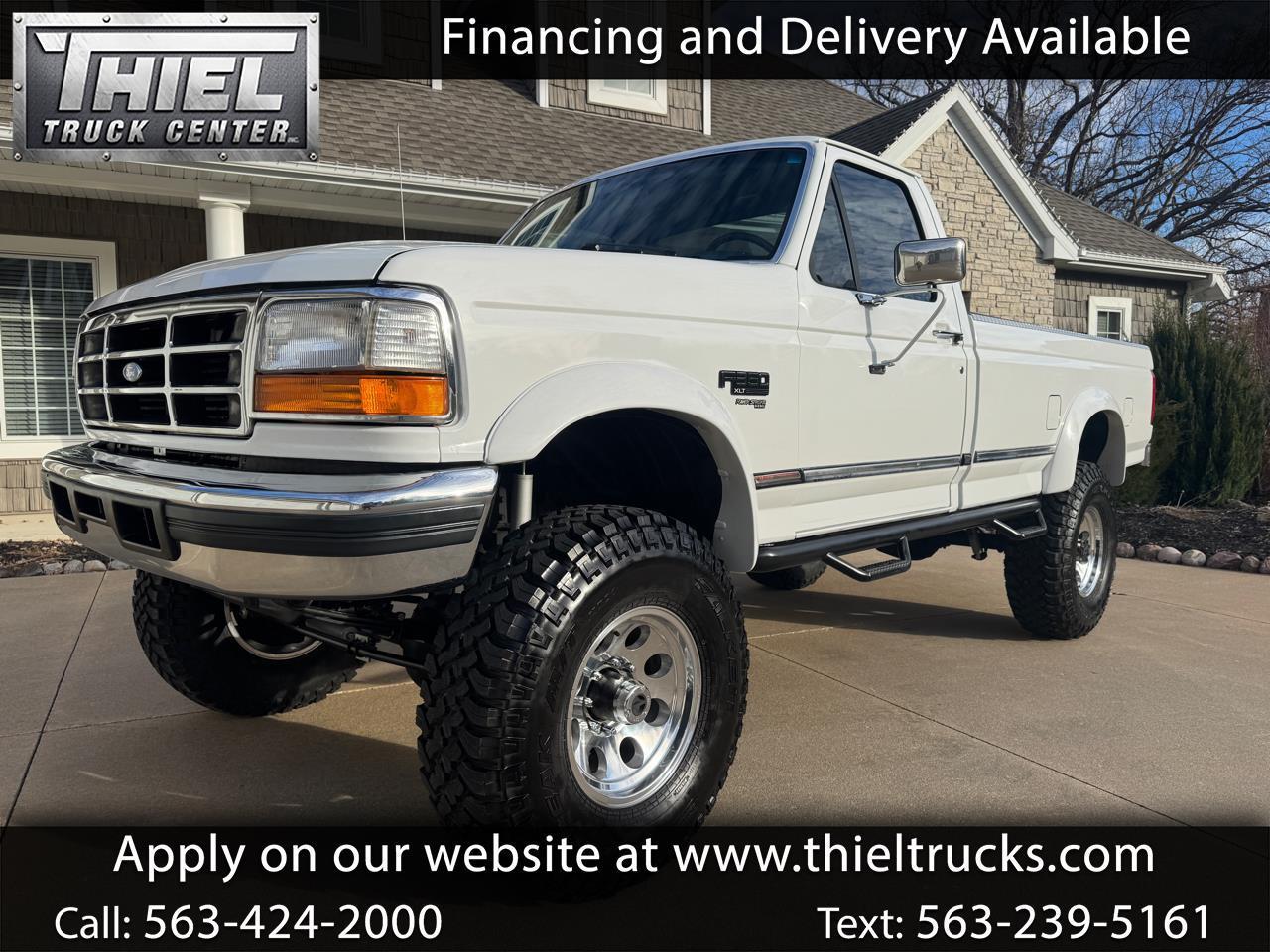 White 1996 Ford F-350 Pickup Truck Automatic