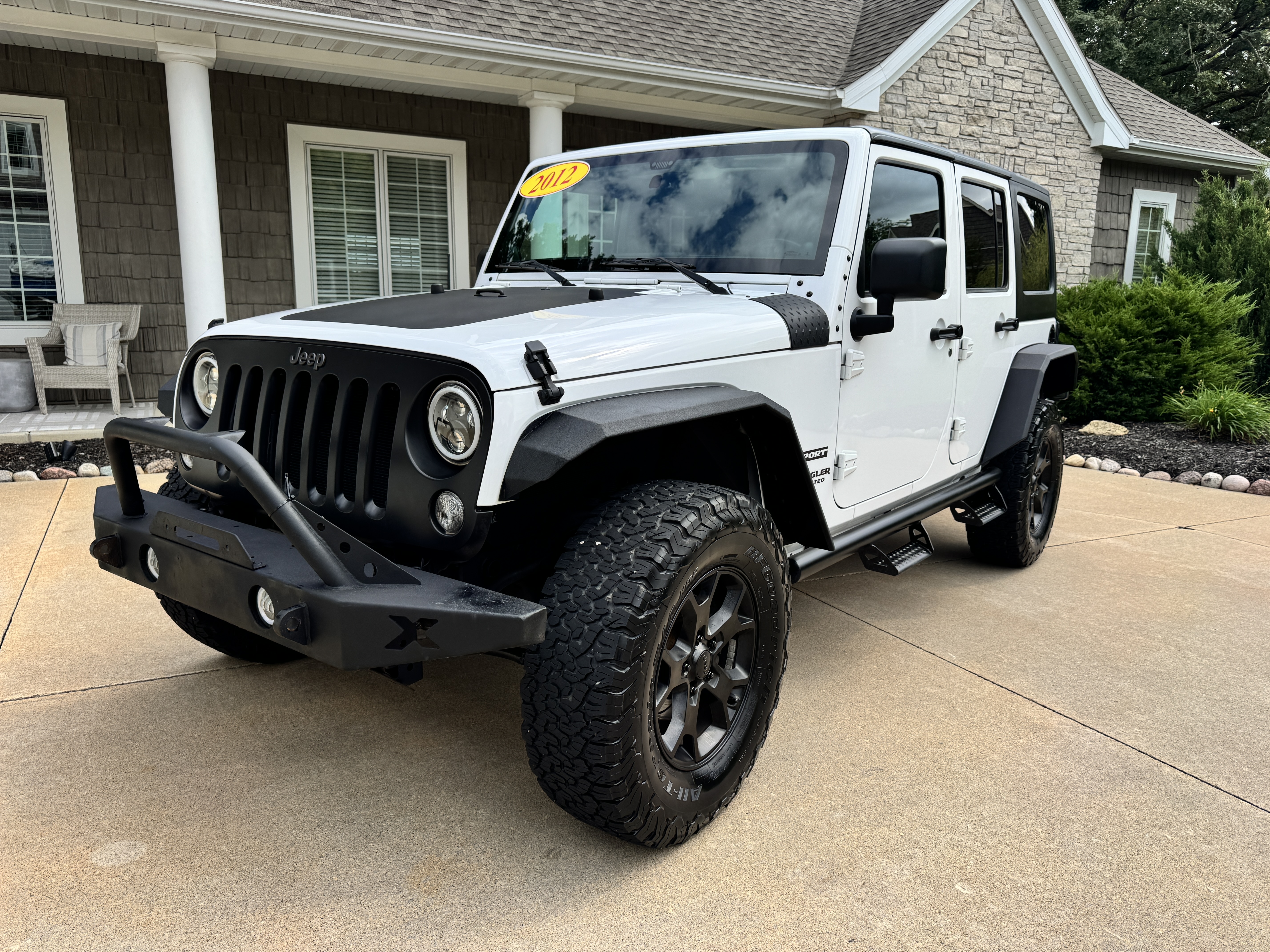 White 2012 Jeep Wrangler SUV / Crossover Four-Wheel Drive Manual