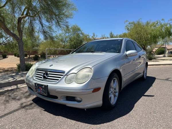 Silver 2003 Mercedes-Benz C-Class Wagon Rear-Wheel Drive Automatic