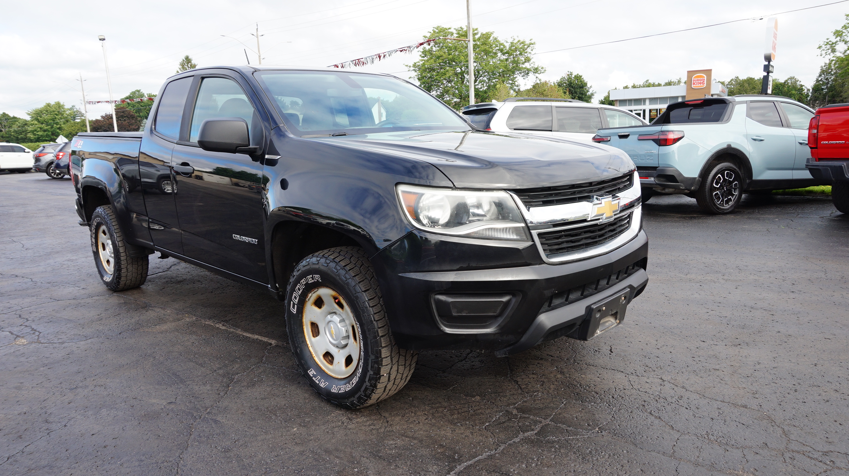 Black 2018 Chevrolet Colorado Pickup Truck Four-Wheel Drive Automatic