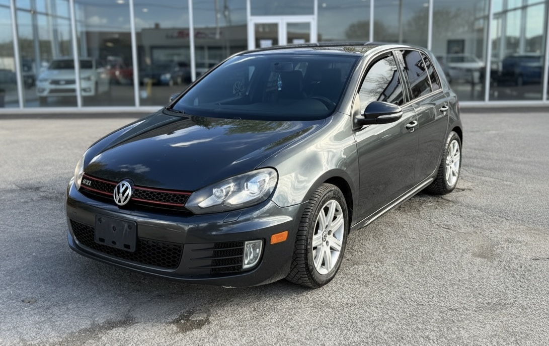 Gray 2011 Volkswagen Golf GTI Hatchback Automatic