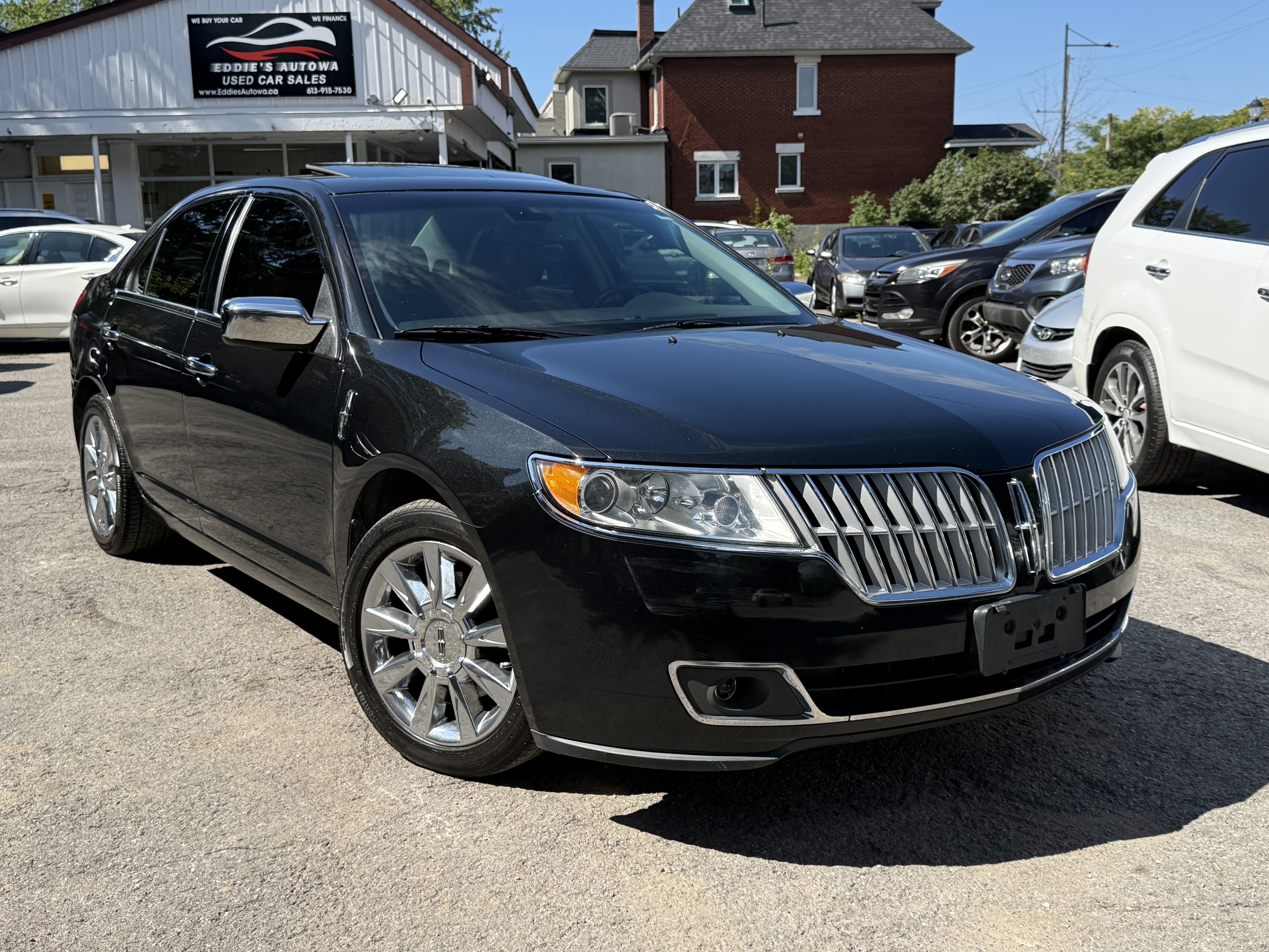 Black 2010 Lincoln MKZ Sedan All-Wheel Drive Automatic