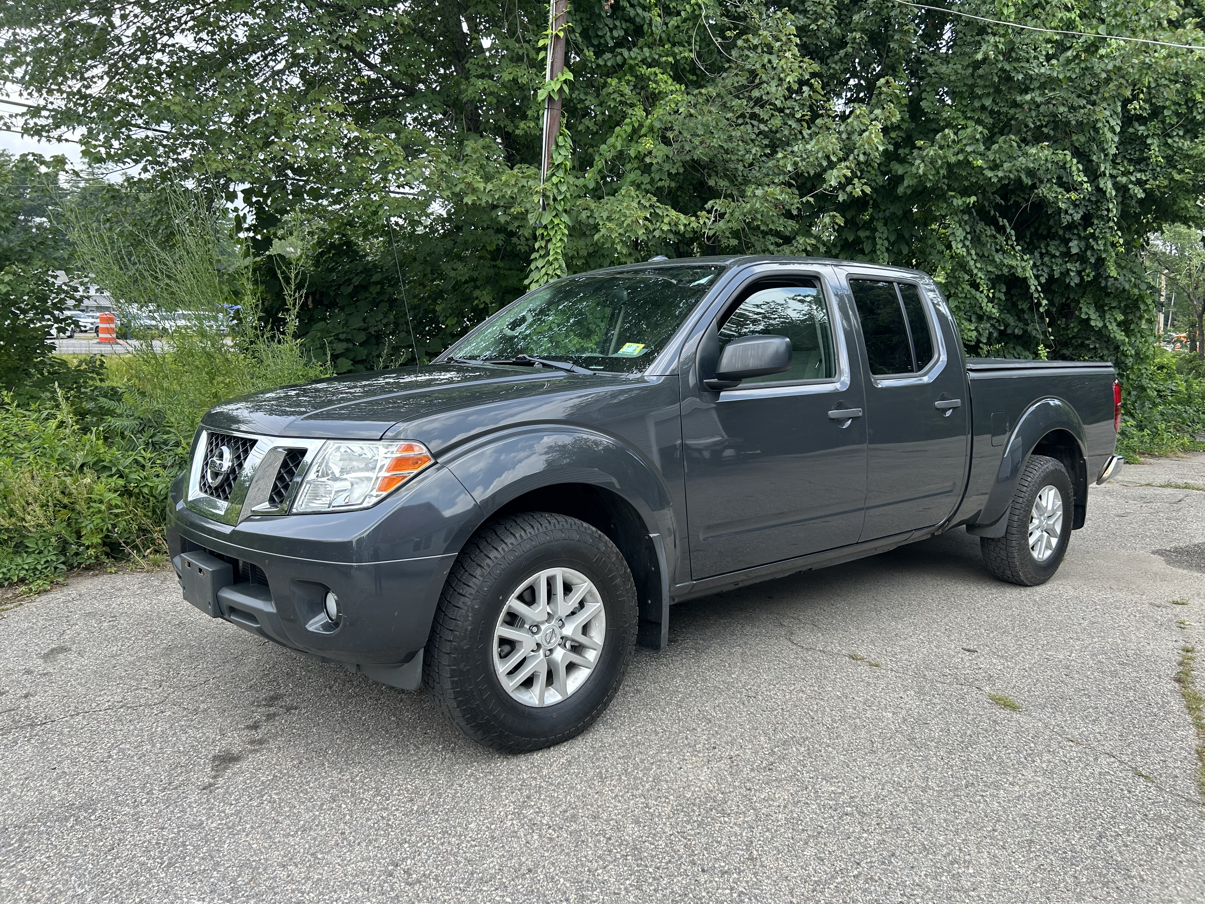 Gray 2014 Nissan Frontier Pickup Truck Four-Wheel Drive Automatic