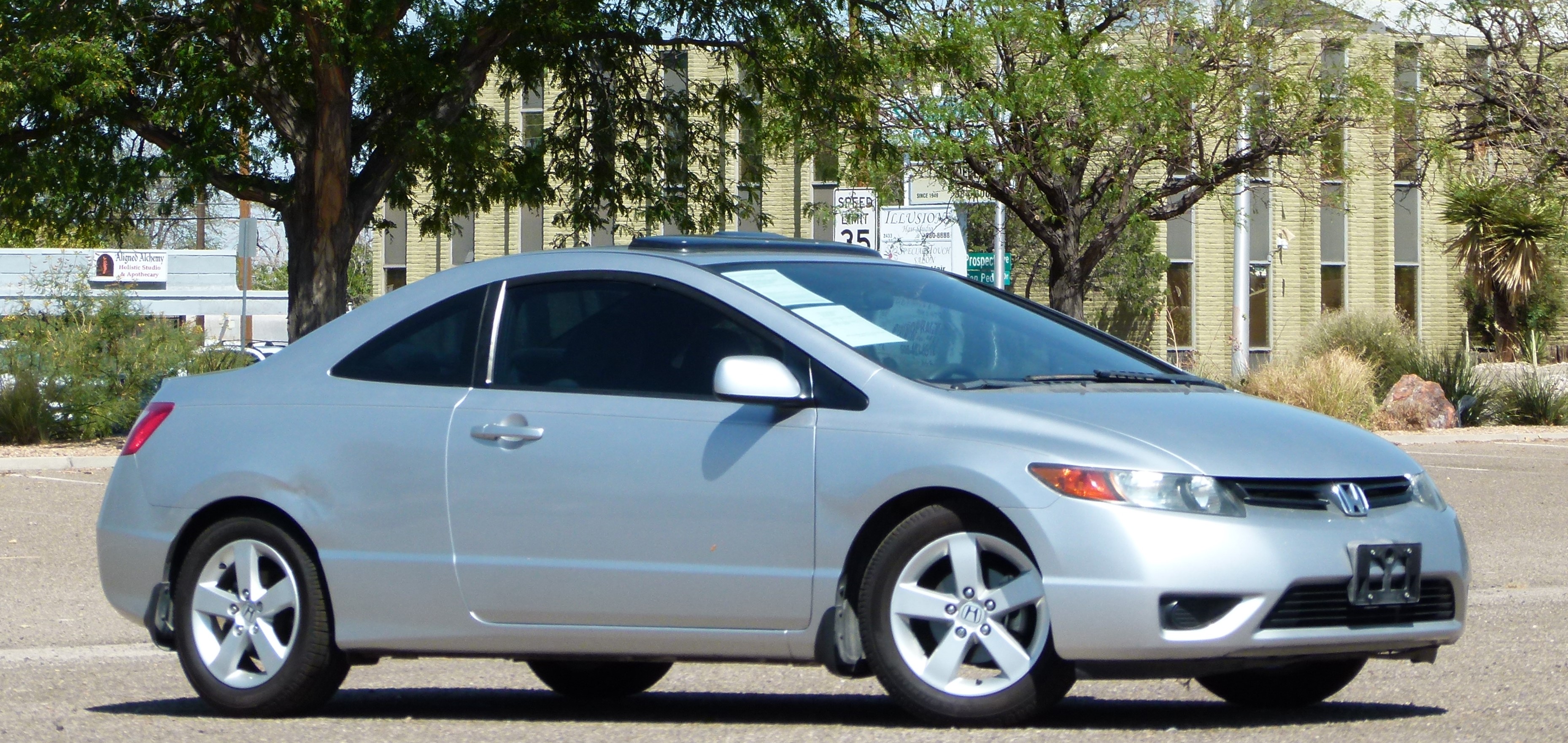 2007 Honda Civic 2dr MT EX