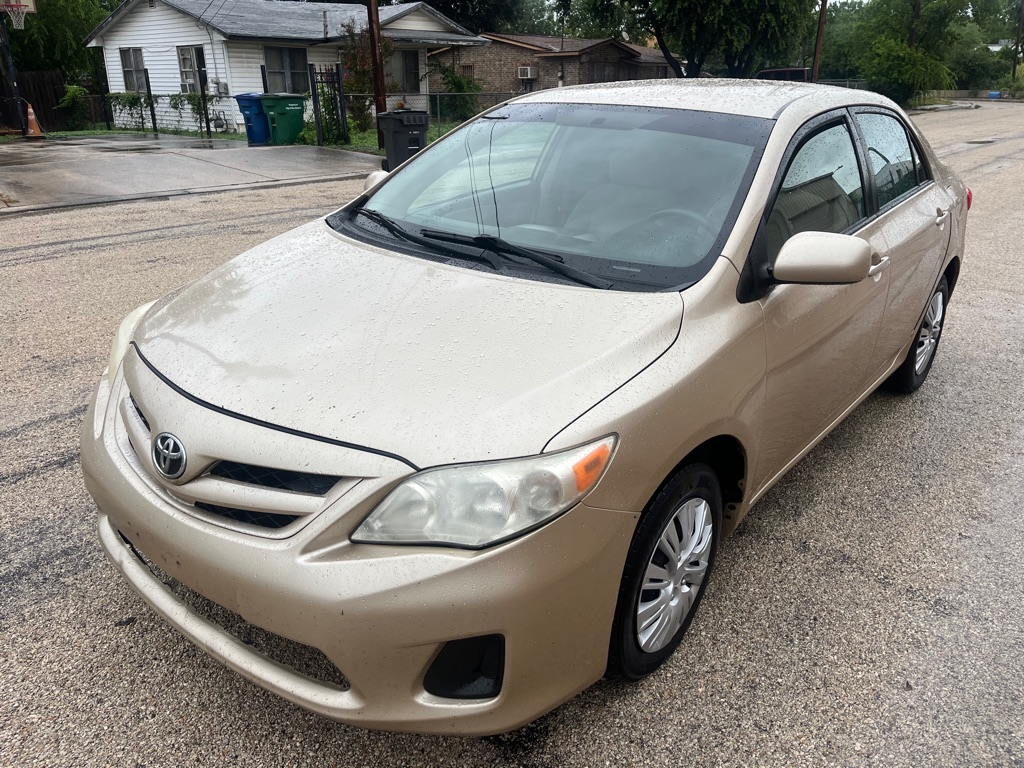 Gold 2011 Toyota Corolla Sedan Front-Wheel Drive Automatic