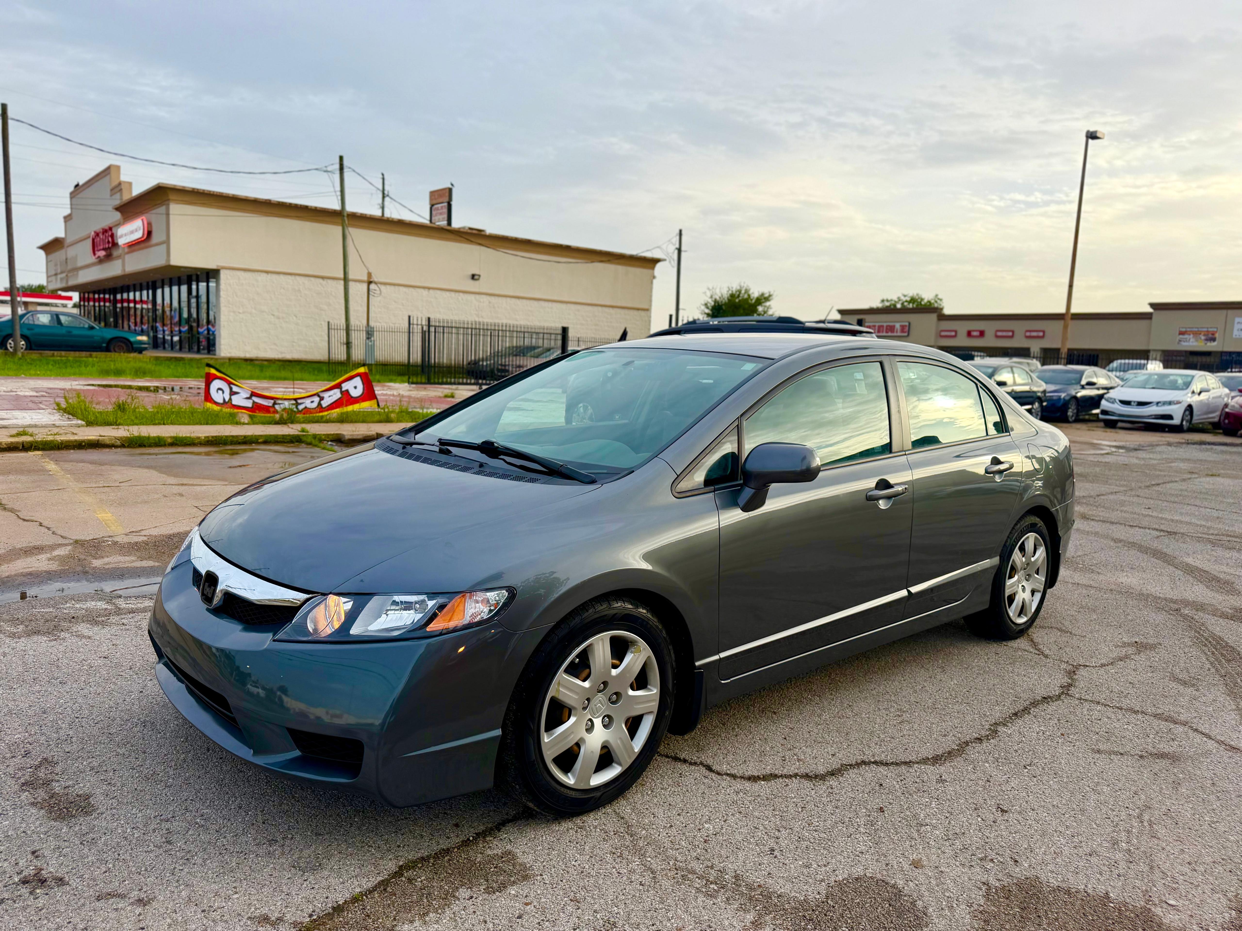 Gray 2011 Honda Civic Sedan Front-Wheel Drive Automatic