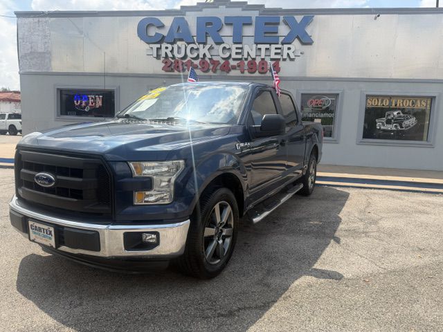 Blue 2015 Ford F-150 Pickup Truck 4X2 Automatic
