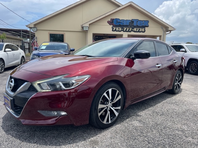 Red (Burgundy) 2018 Nissan Maxima Sedan Front-Wheel Drive Automatic