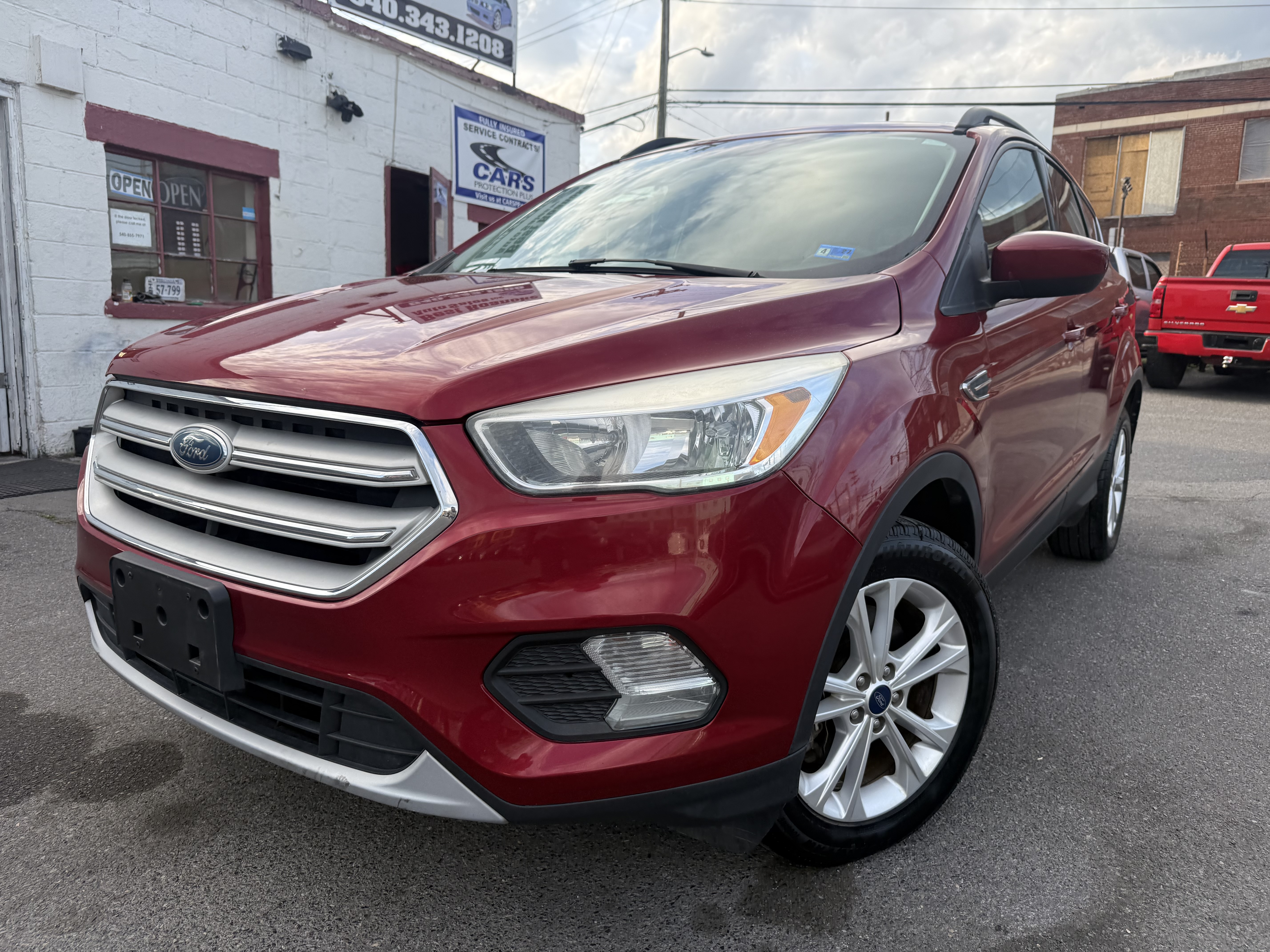 Red 2018 Ford Escape SUV / Crossover All-Wheel Drive Automatic