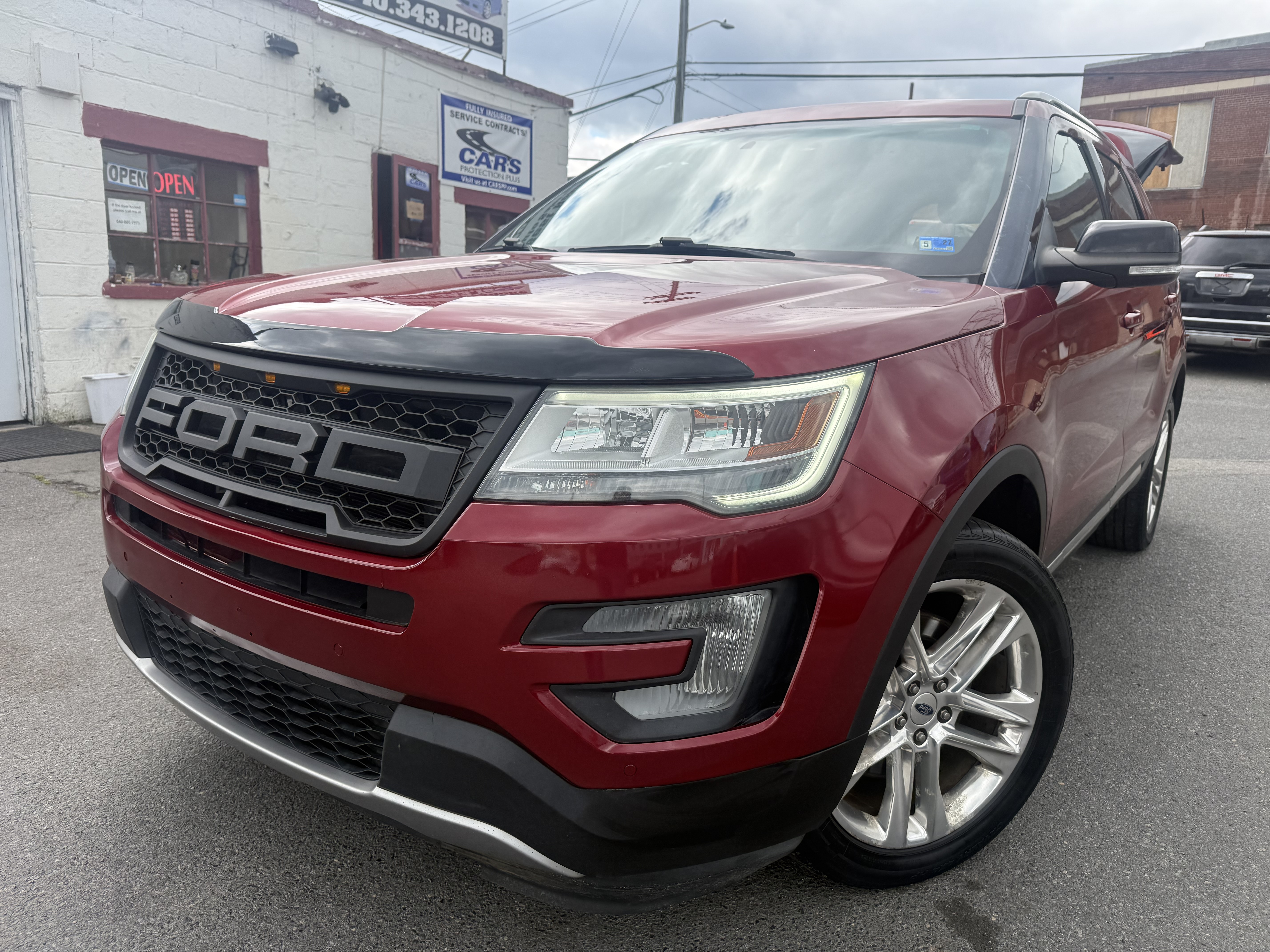 Red 2016 Ford Explorer SUV / Crossover All-Wheel Drive Automatic