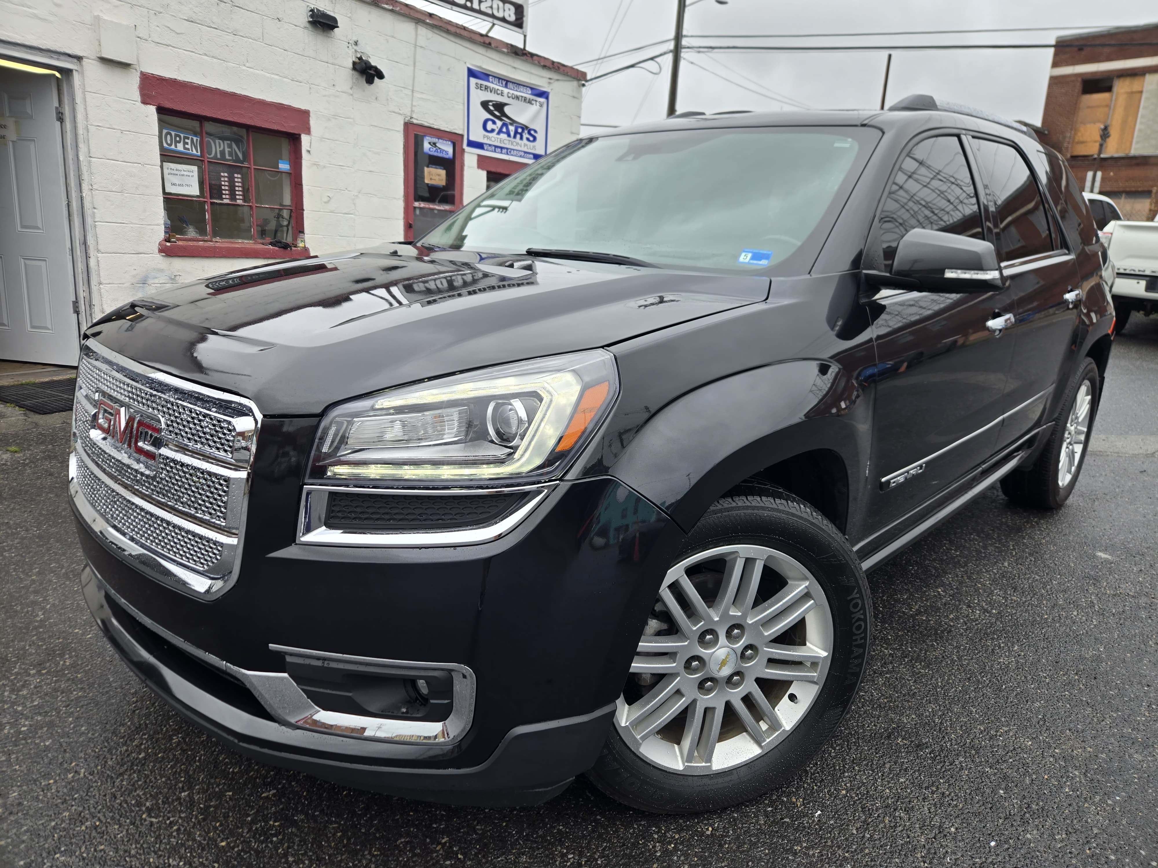 Black 2015 GMC Acadia SUV / Crossover All-Wheel Drive Automatic