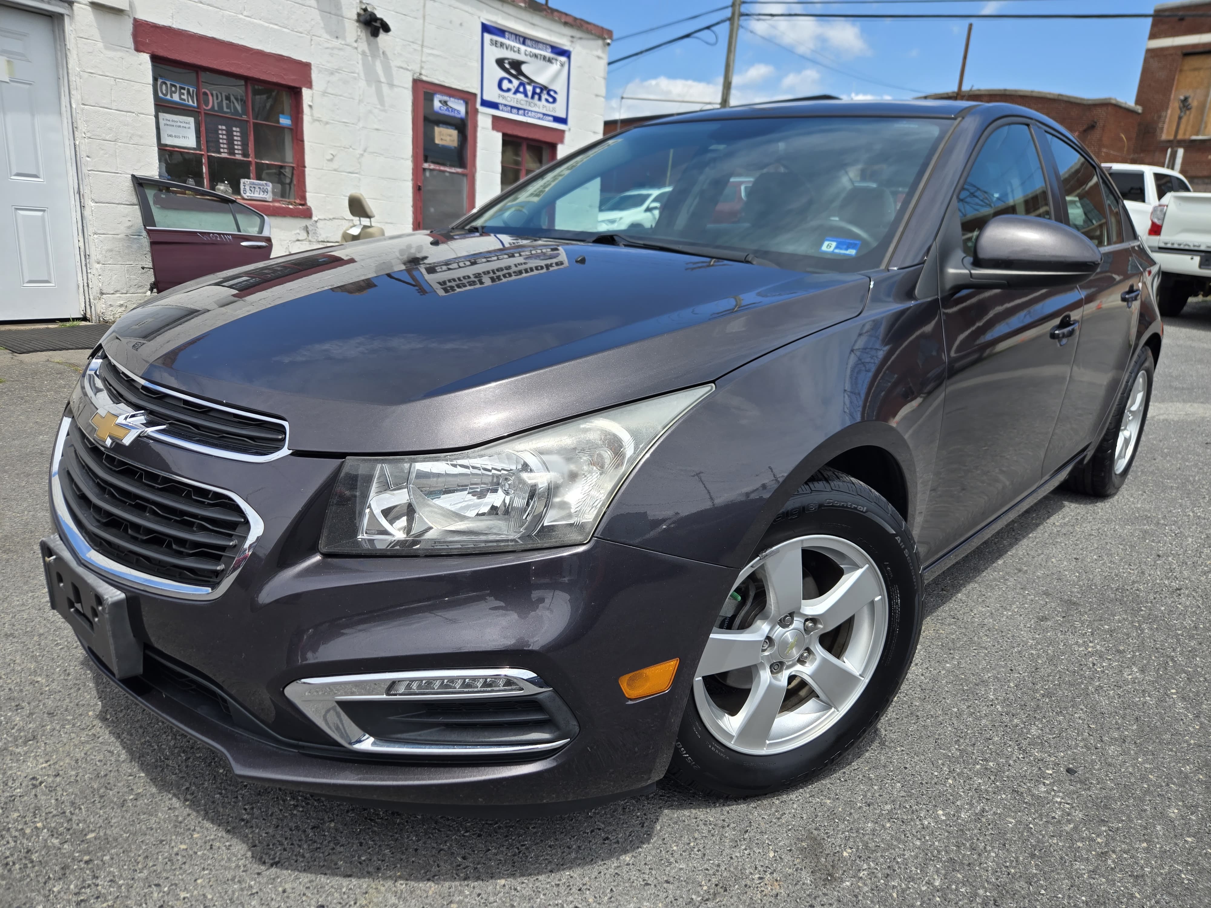 Gray 2016 Chevrolet Cruze Sedan Front-Wheel Drive Automatic
