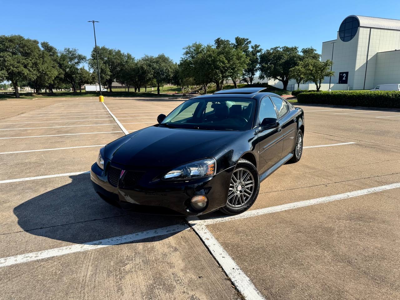 Black 2007 Pontiac Grand Prix GT Sedan Front-Wheel Drive Automatic