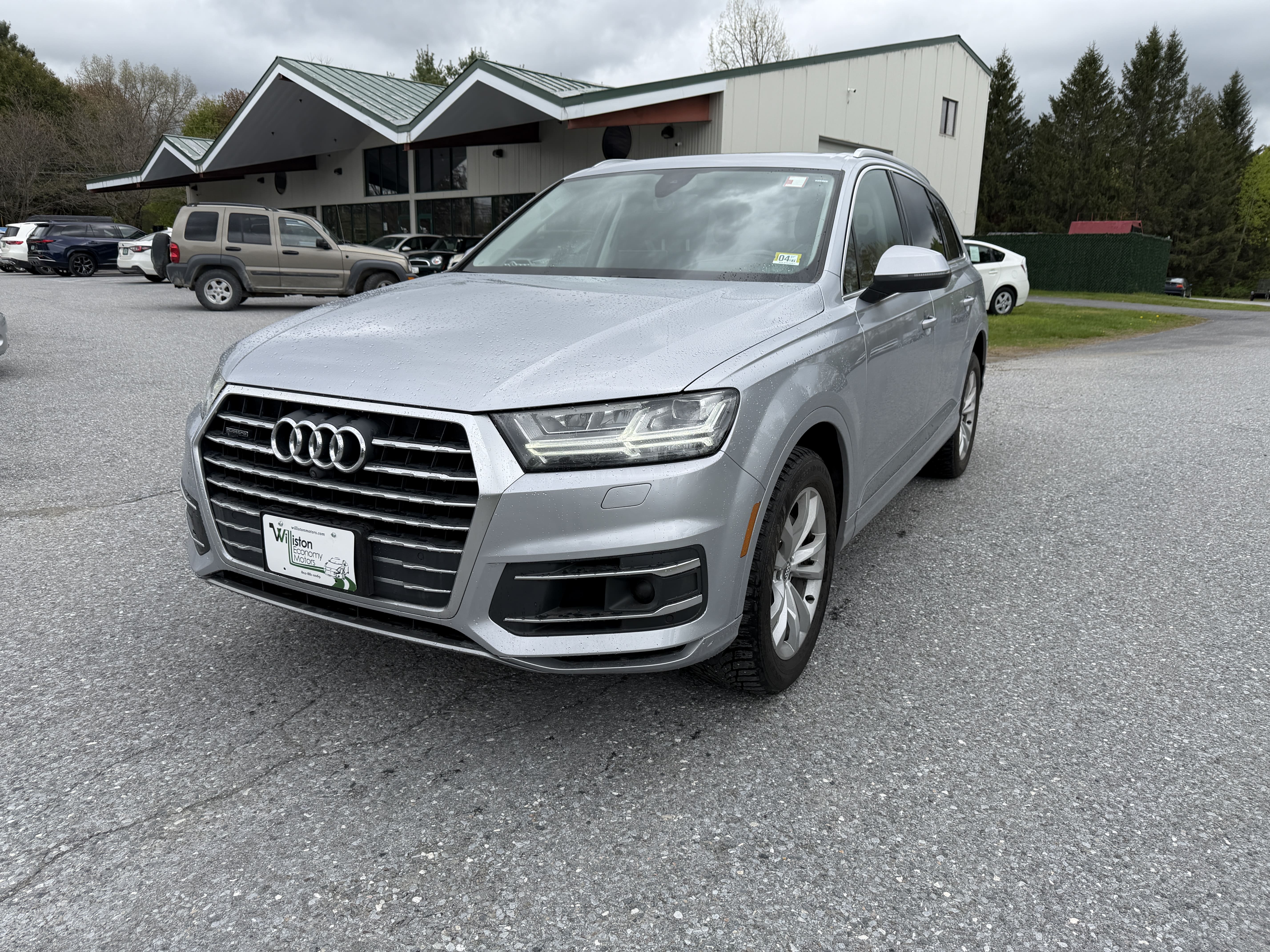 Silver 2018 Audi Q7 3.0 TFSI quattro Prestige SUV / Crossover All-Wheel Drive Automatic