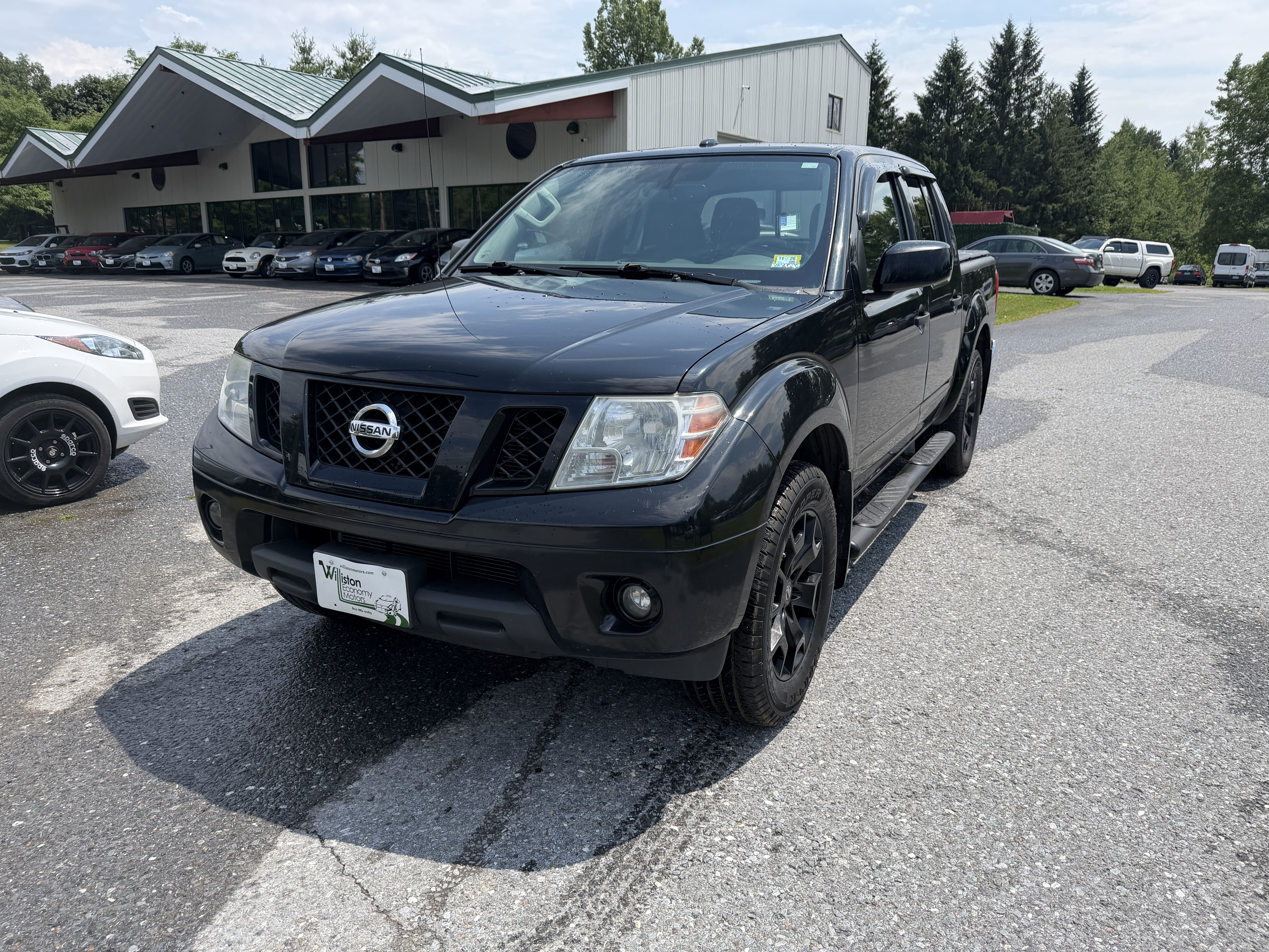 Black 2018 Nissan Frontier Pickup Truck Four-Wheel Drive Automatic