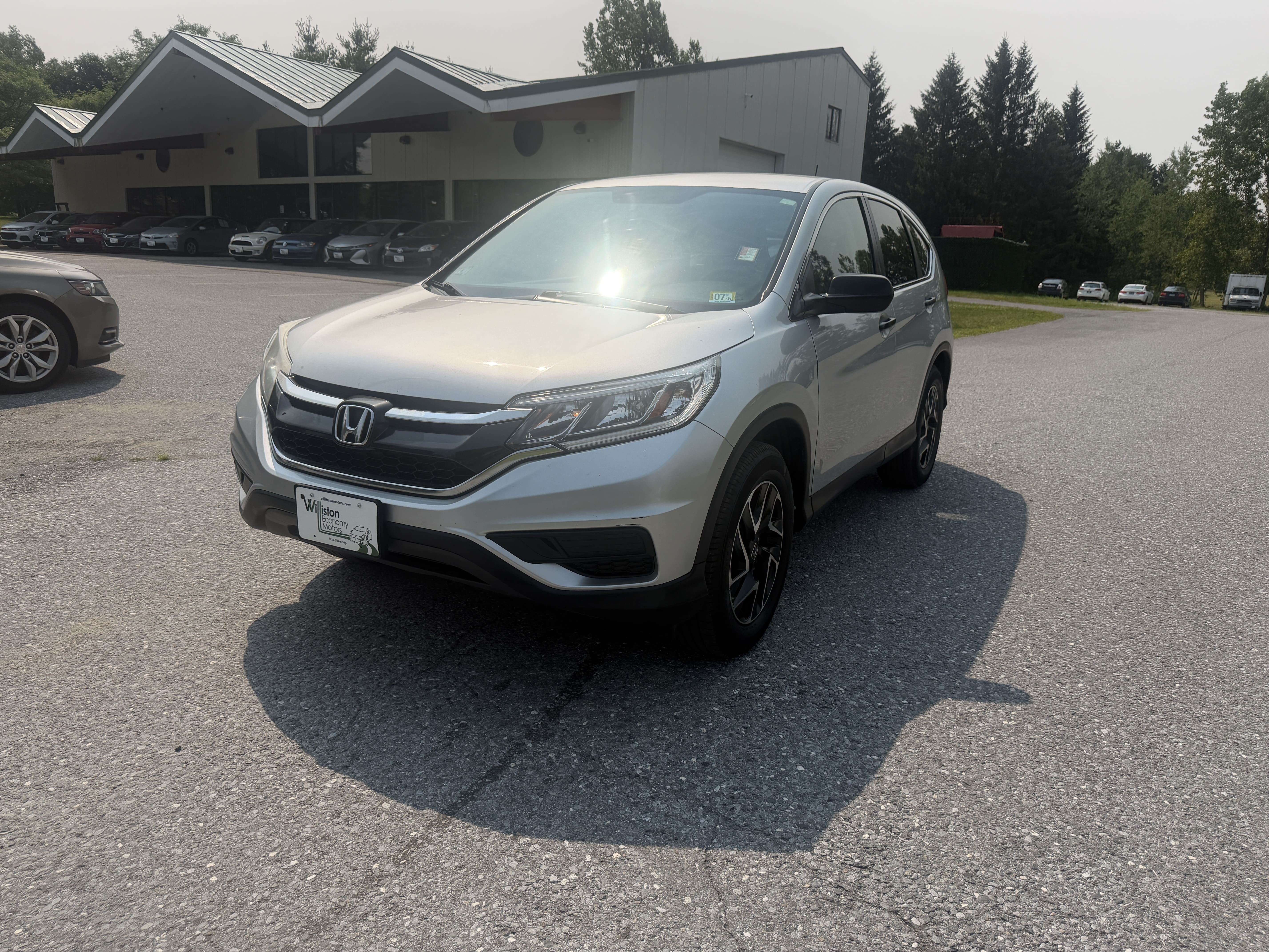 Silver 2016 Honda CR-V SUV / Crossover All-Wheel Drive Automatic