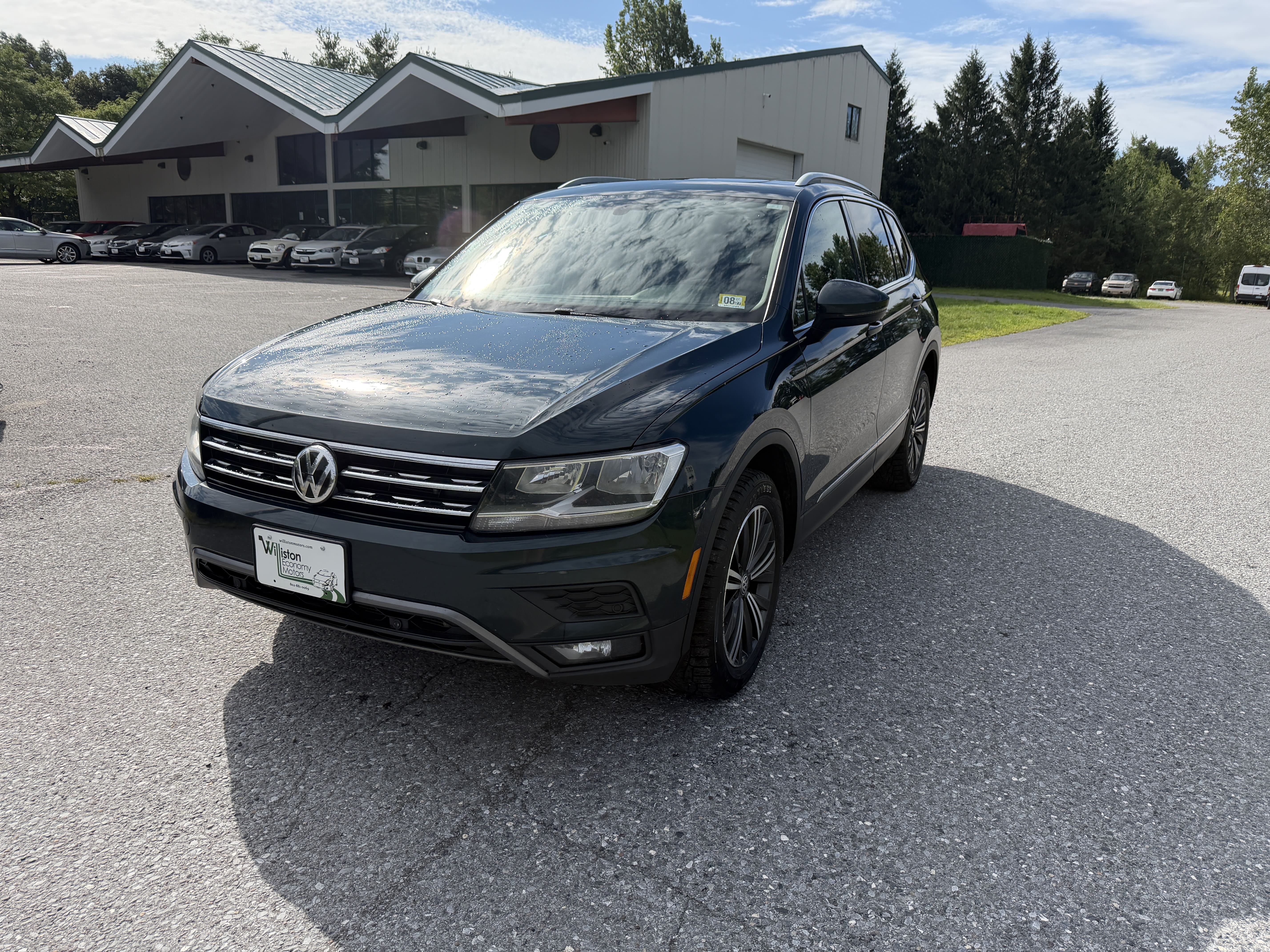 Green 2019 Volkswagen Tiguan SUV / Crossover All-Wheel Drive Automatic